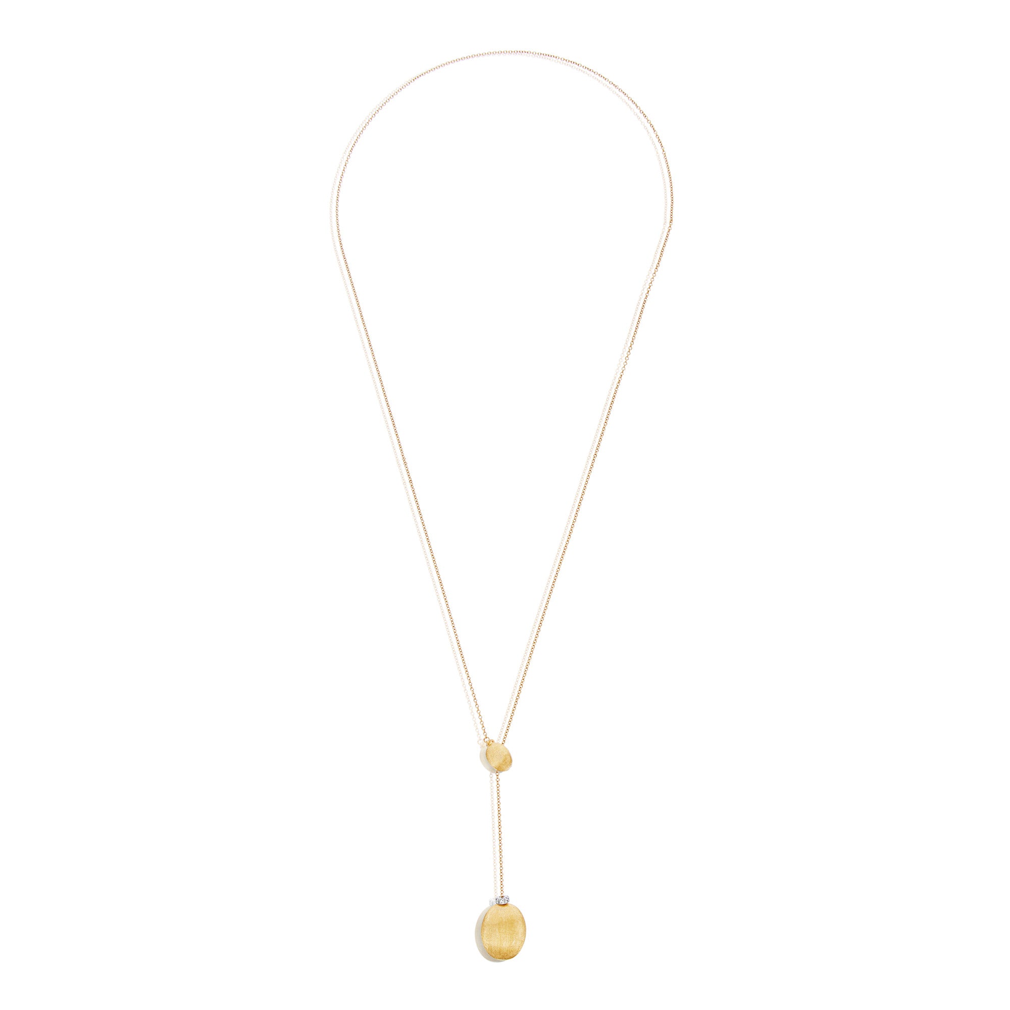 Nanis Dancing Élite Halskette (CS14-538) aus Gelbgold mit Diamant