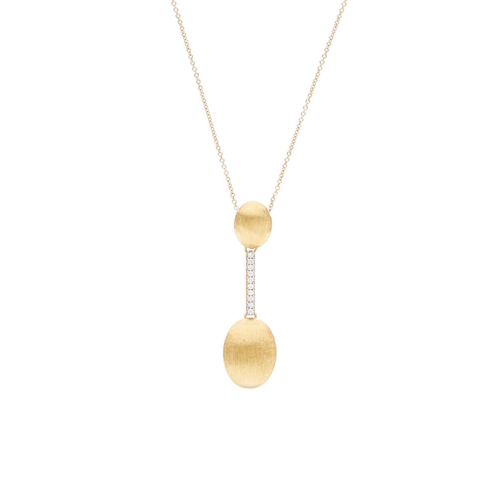 Nanis Dancing Élite Halskette (CS5-583) aus Gelbgold mit Diamant