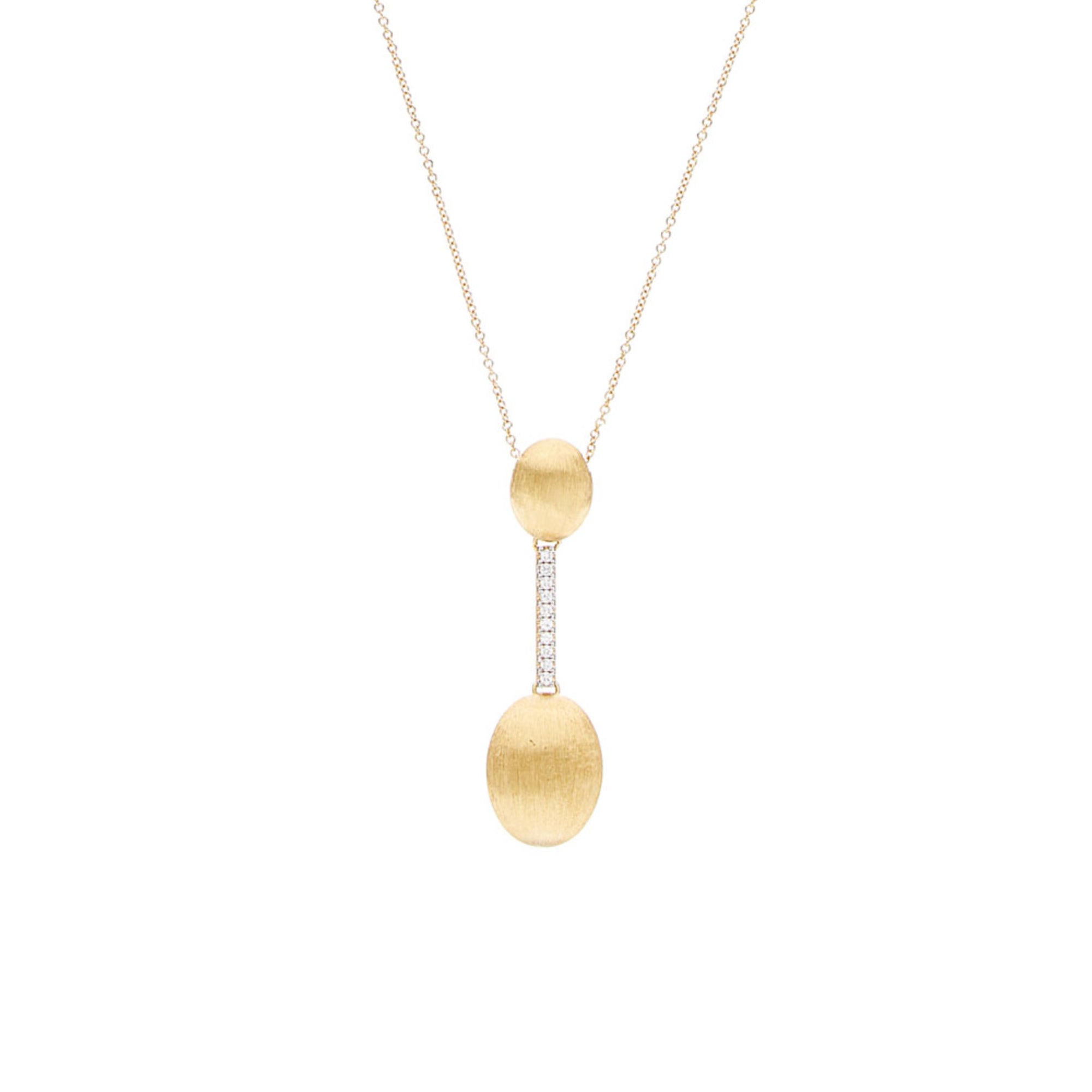 Nanis Dancing Élite Halskette (CS5-583) aus Gelbgold mit Diamant
