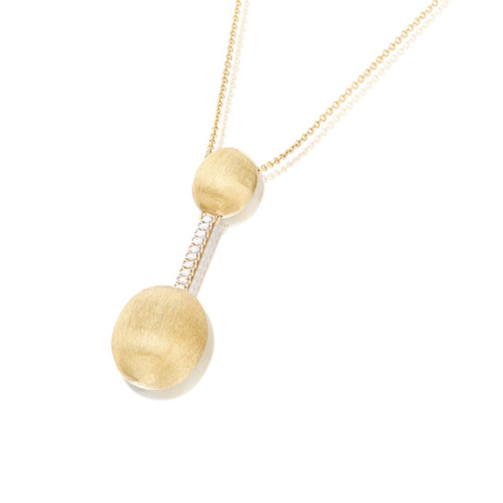 Nanis Dancing Élite Halskette (CS5-583) aus Gelbgold mit Diamant