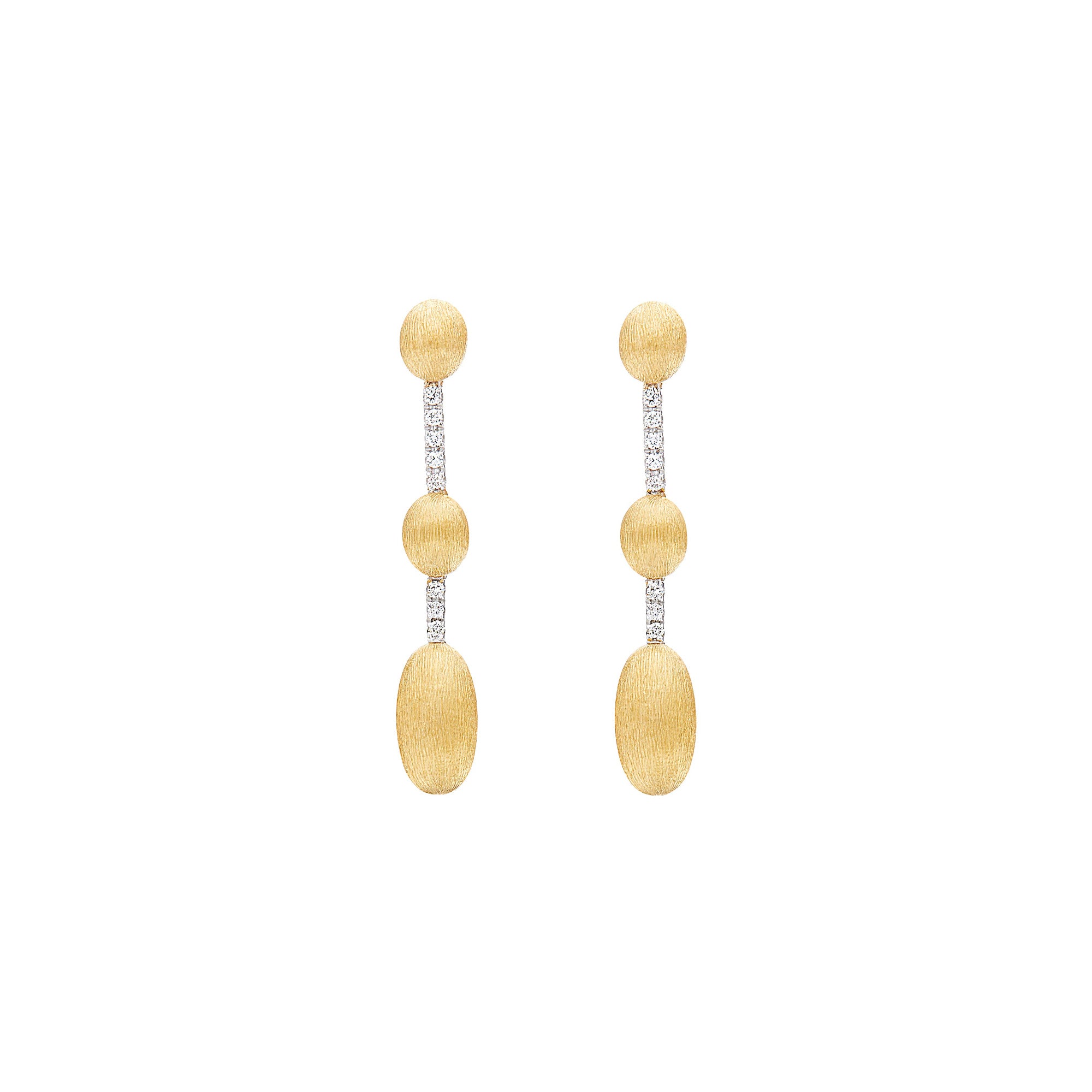 Nanis Dancing Élite Ohrhänger (OS1-589) aus Gelbgold mit Diamant