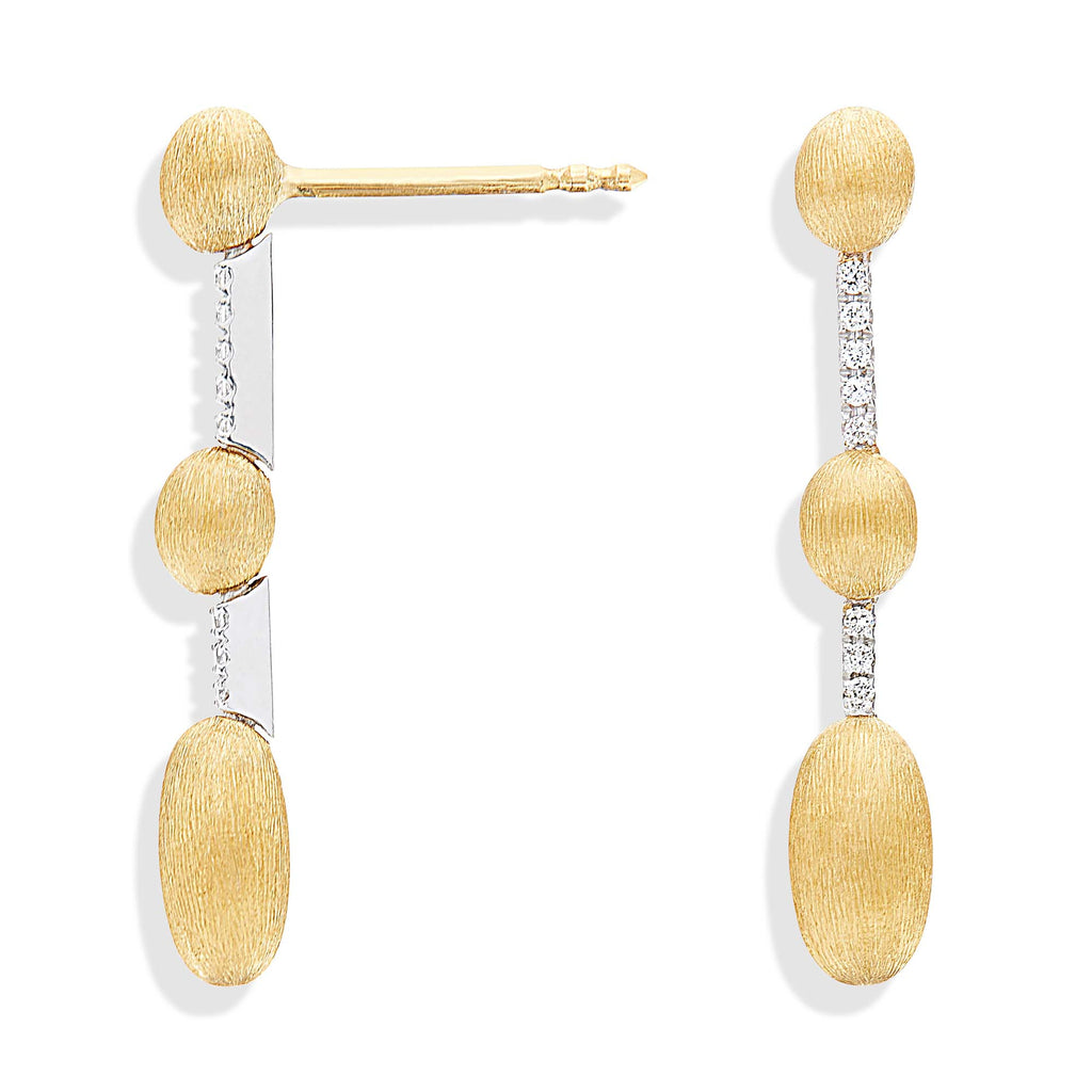 Nanis Dancing Élite Ohrhänger (OS1-589) aus Gelbgold mit Diamant