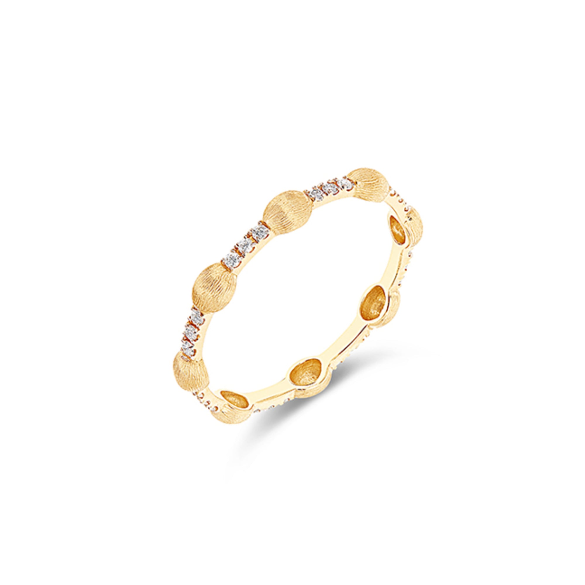Nanis Dancing Élite Ring (AS16-583) aus Gelbgold mit Diamant