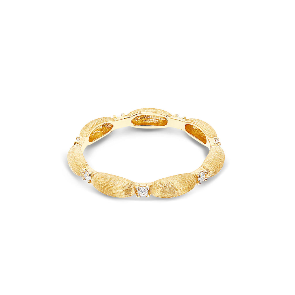 Nanis Dancing Élite Ring (AS17-583) aus Gelbgold mit Diamant