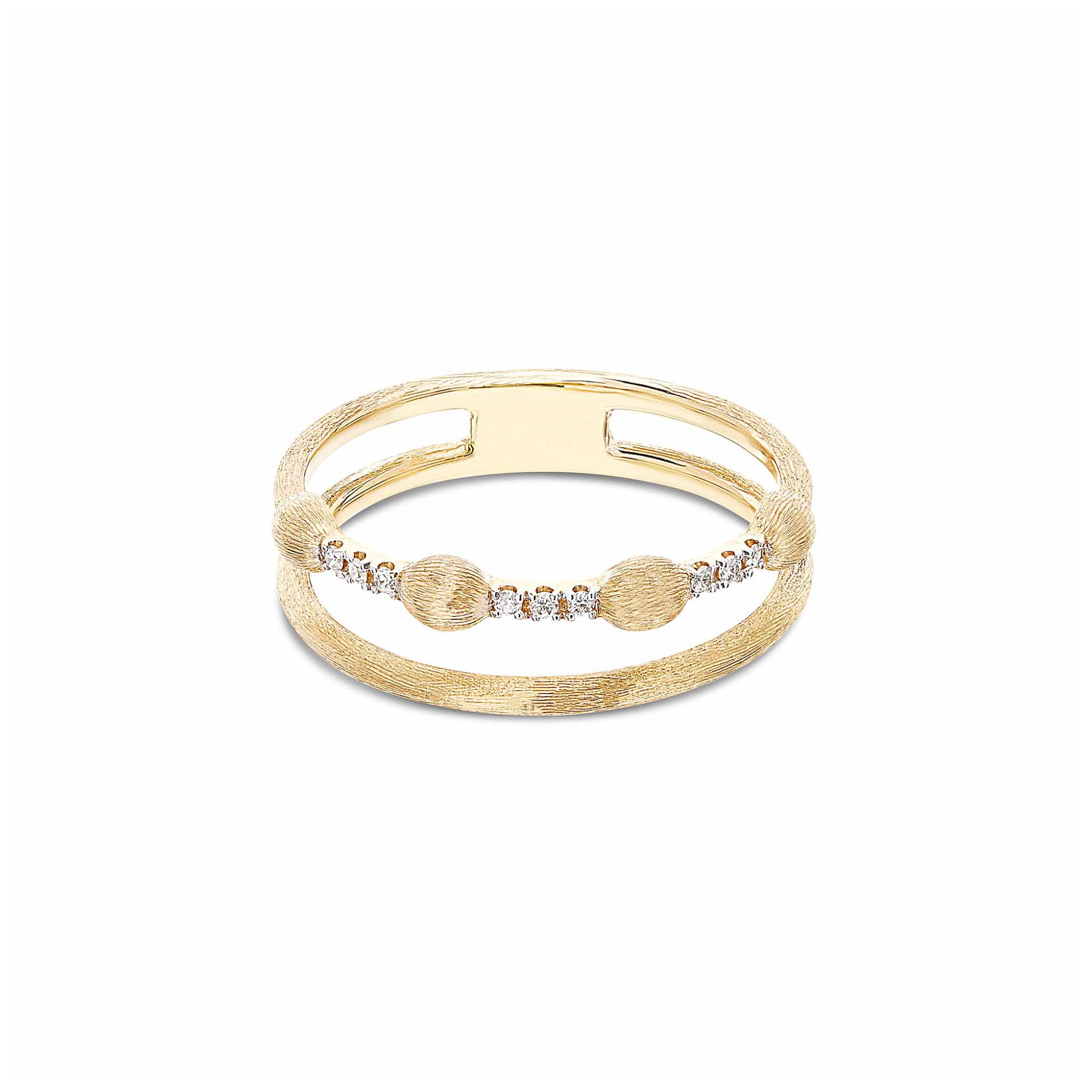 Nanis Dancing Élite Ring (AS20-583) aus Gelbgold mit Diamant