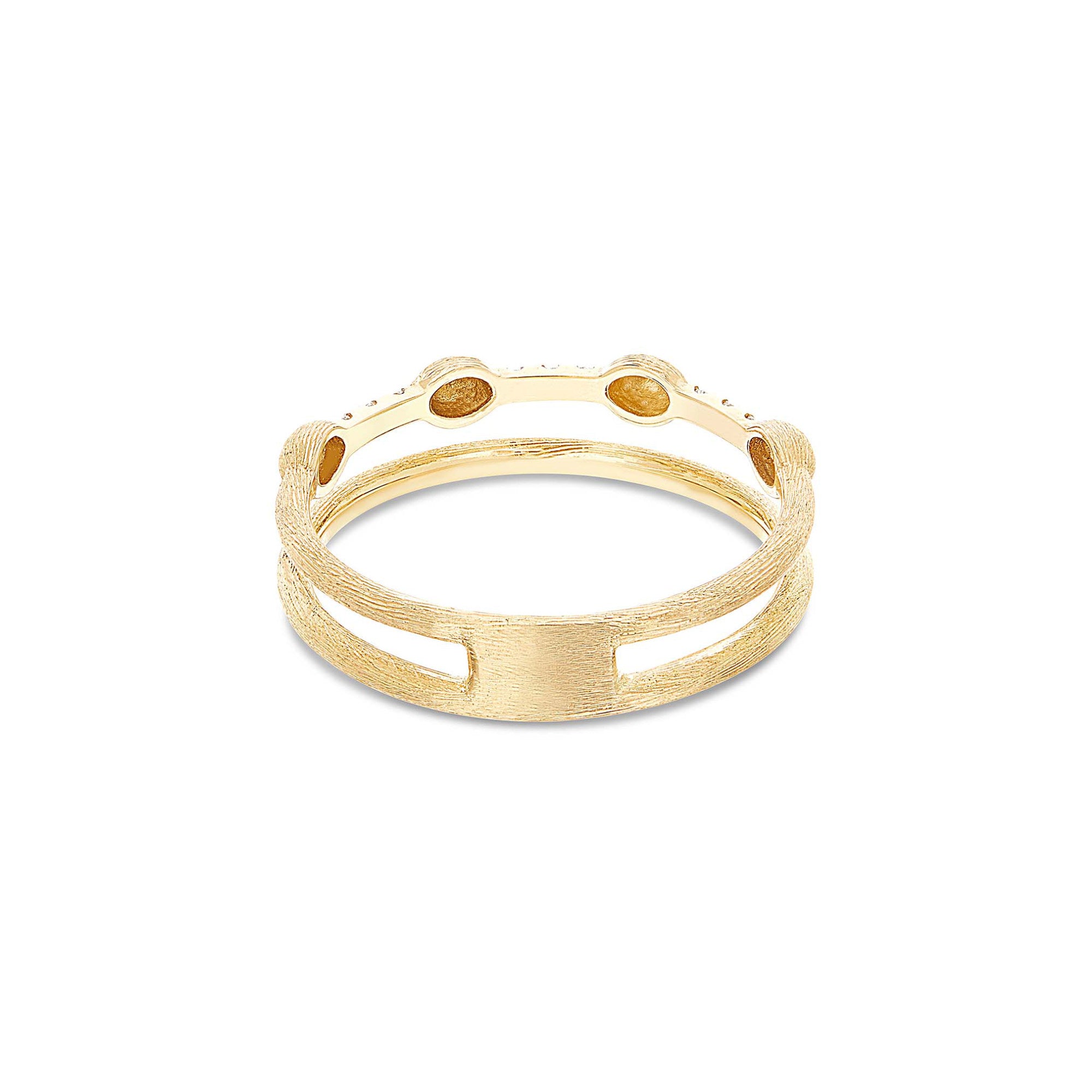 Nanis Dancing Élite Ring (AS20-583) aus Gelbgold mit Diamant