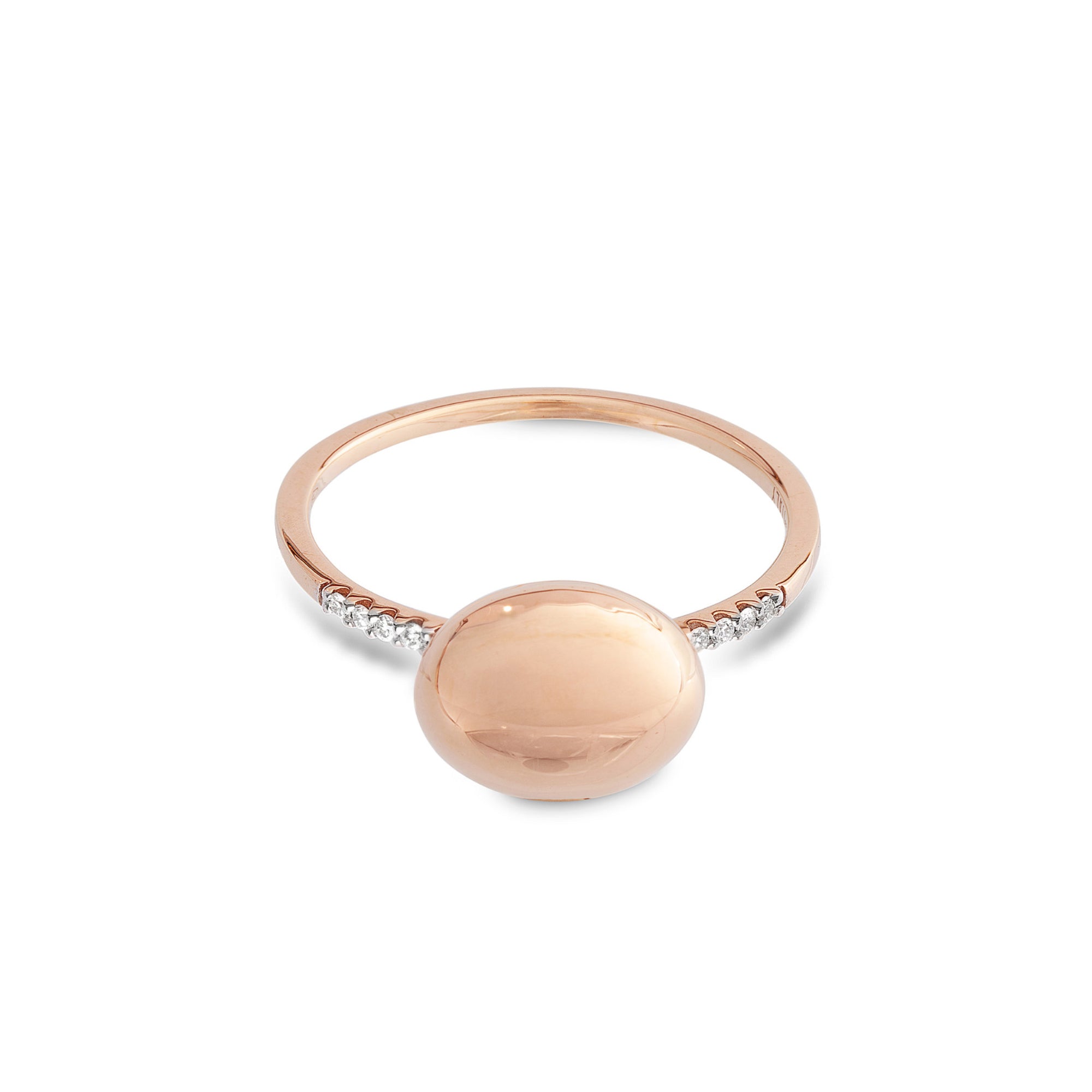 Nanis Dancing Élite Ring - AS25-583_rose (rose) aus Roségold mit Diamant
