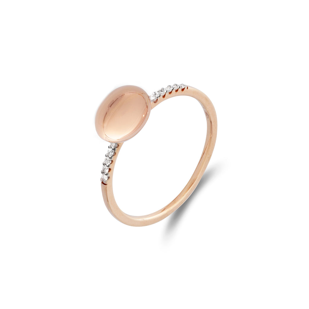 Nanis Dancing Élite Ring - AS26-583_rose (rose) aus Roségold mit Diamant