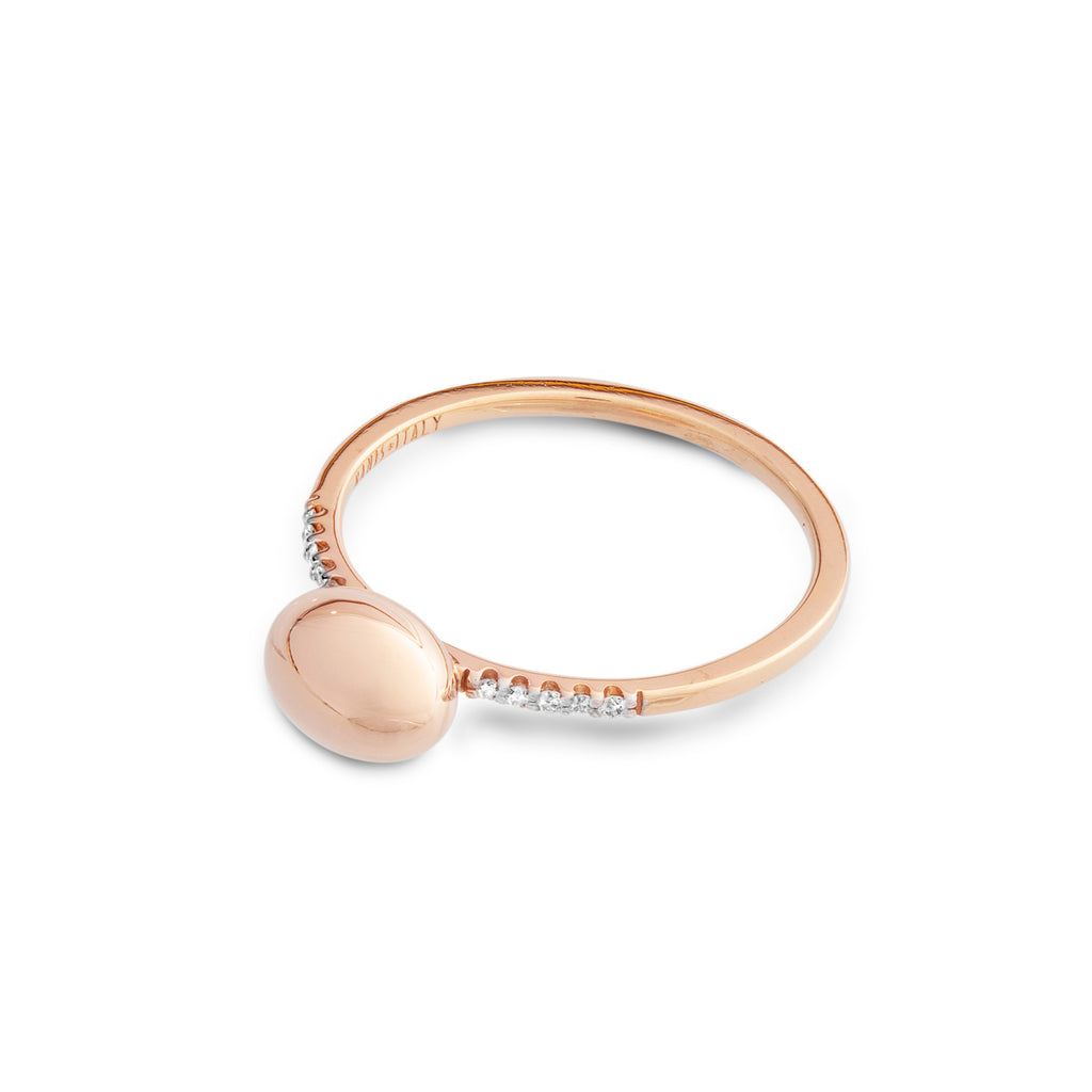 Nanis Dancing Élite Ring - AS26-583_rose (rose) aus Roségold mit Diamant