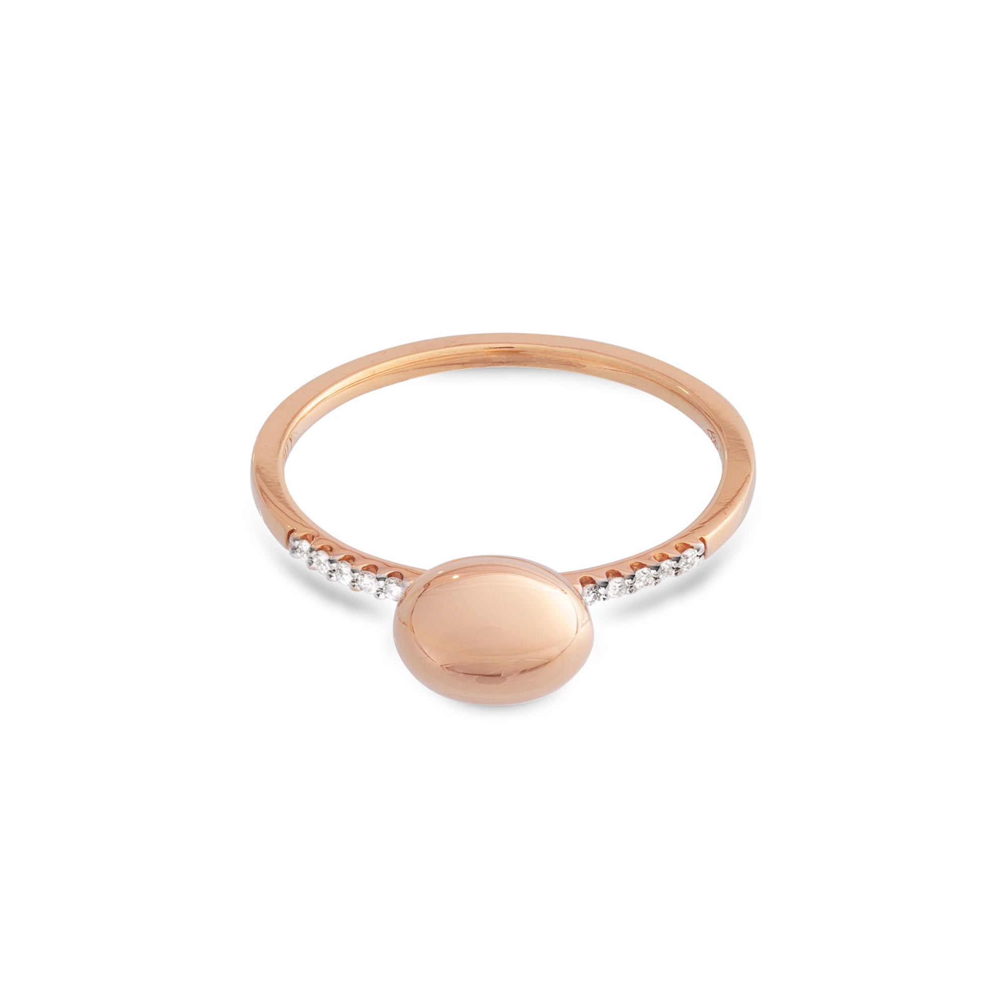 Nanis Dancing Élite Ring - AS26-583_rose (rose) aus Roségold mit Diamant