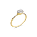 Nanis Dancing Élite Ring (AS29-583) aus Gelbgold mit Diamant