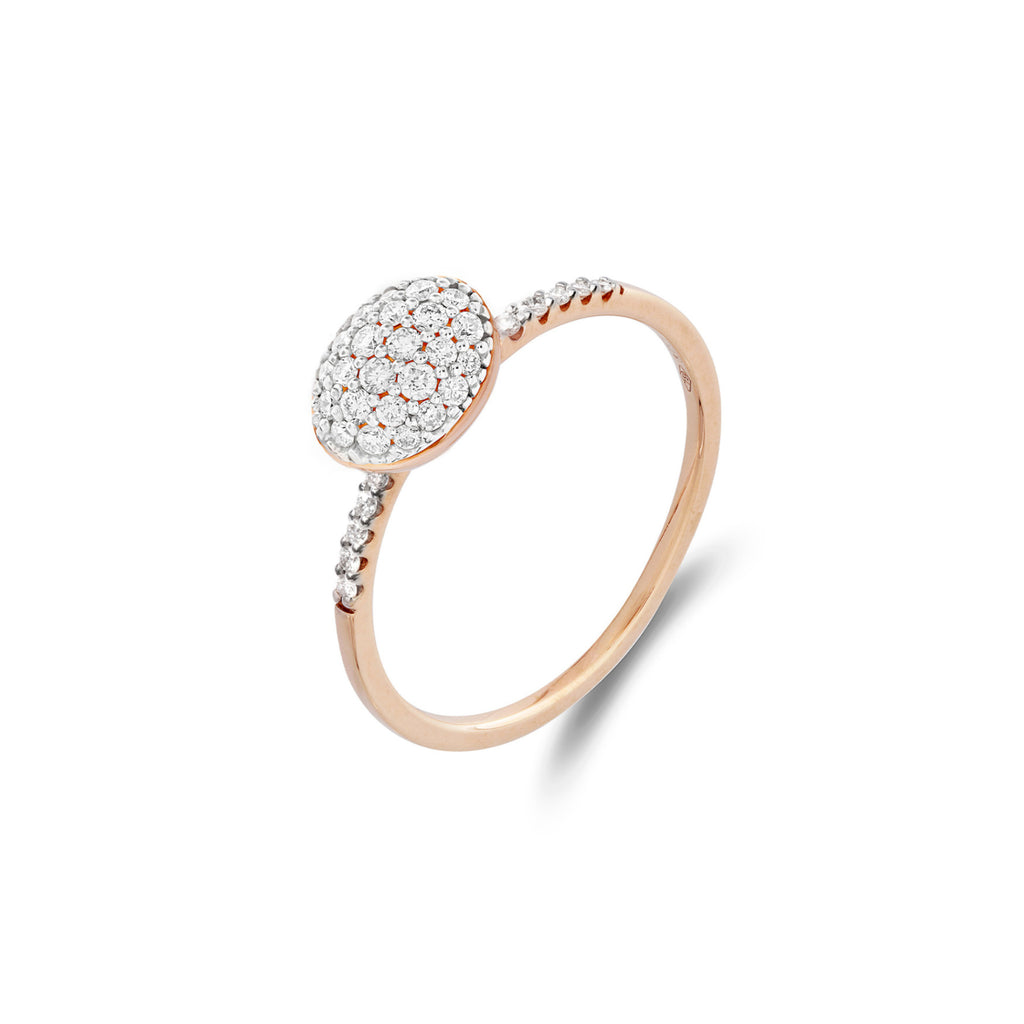 Nanis Dancing Élite Ring - AS29-583_rose (rose) aus Roségold mit Diamant