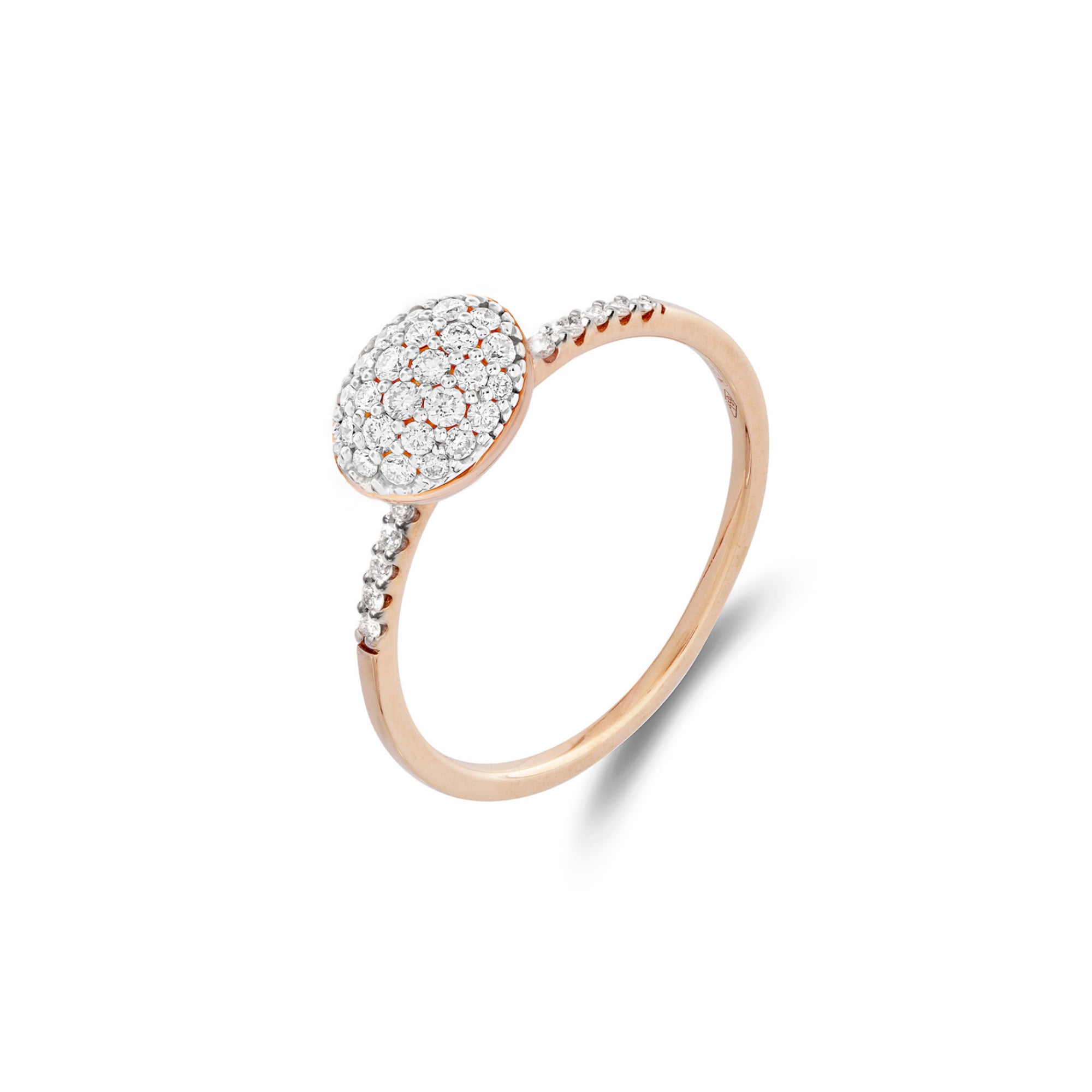 Nanis Dancing Élite Ring - AS29-583_rose (rose) aus Roségold mit Diamant