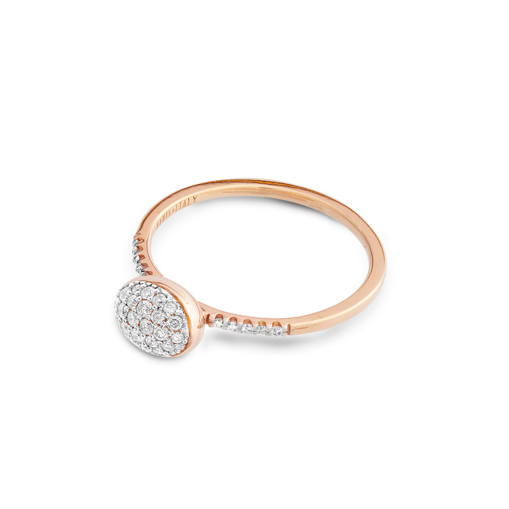 Nanis Dancing Élite Ring - AS29-583_rose (rose) aus Roségold mit Diamant