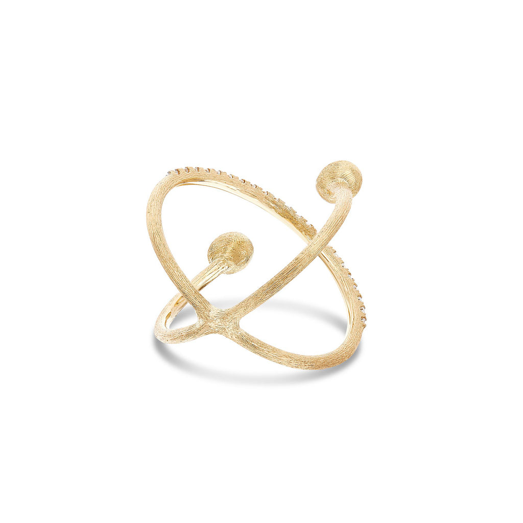 Nanis Dancing Élite Ring (AS8-583) aus Gelbgold mit Diamant