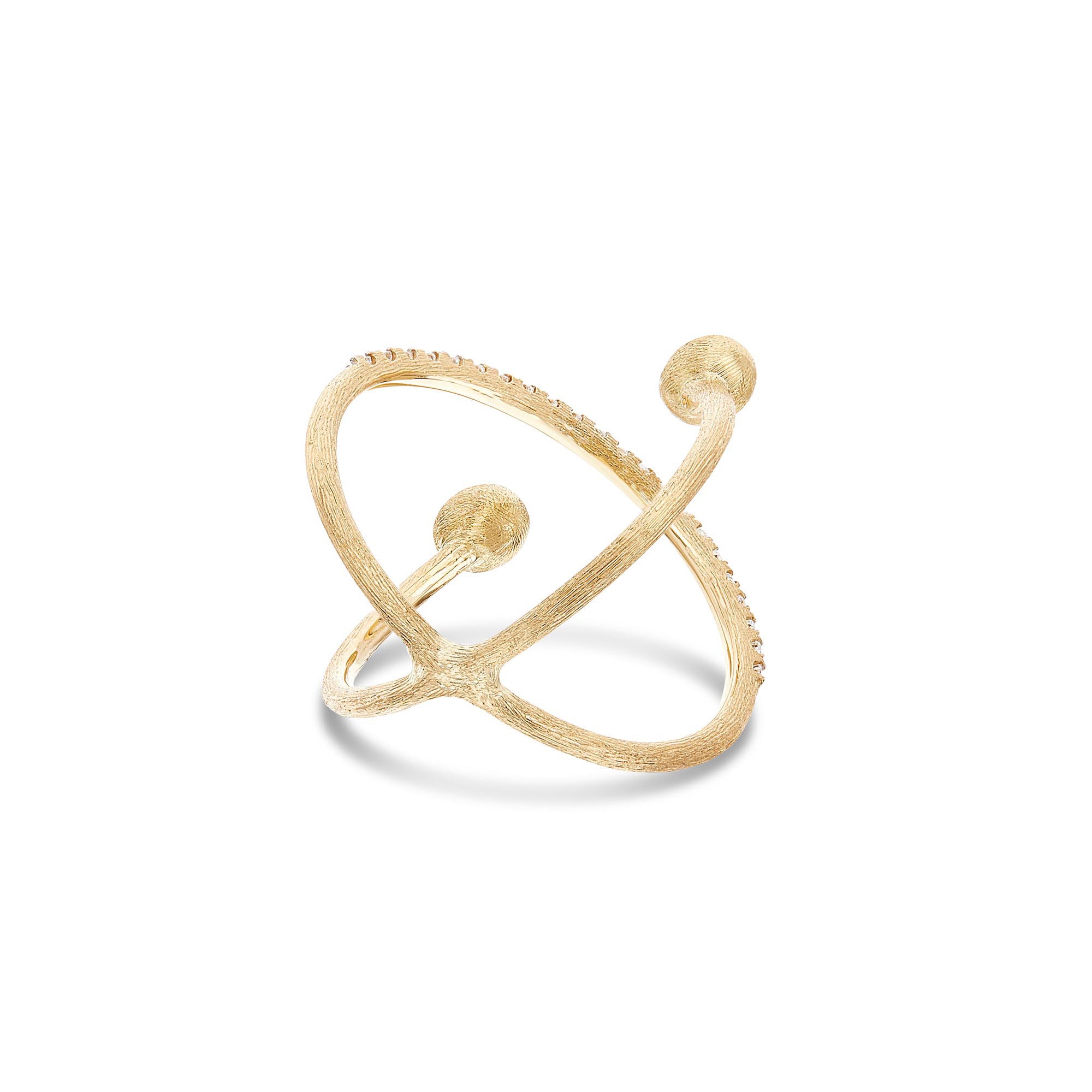 Nanis Dancing Élite Ring (AS8-583) aus Gelbgold mit Diamant