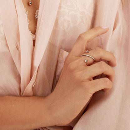 Dancing Élite Ring, Roségold • Diamant von Nanis (AS8-583_rose)