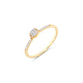 Nanis Dancing Élite Ring (AS8-589) aus Gelbgold mit Diamant