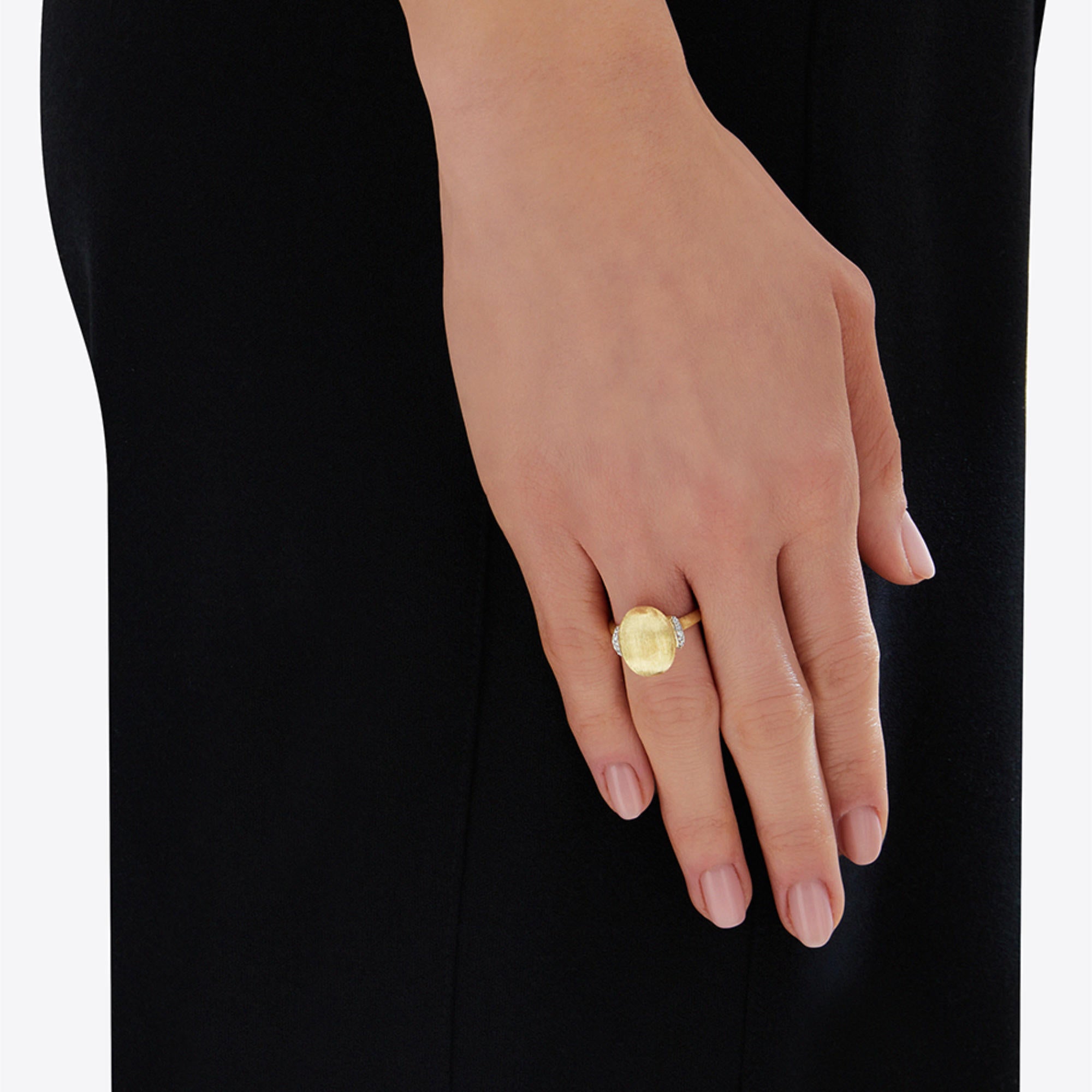 Nanis Élite Ring (AS8-575) aus Gelbgold mit Diamant