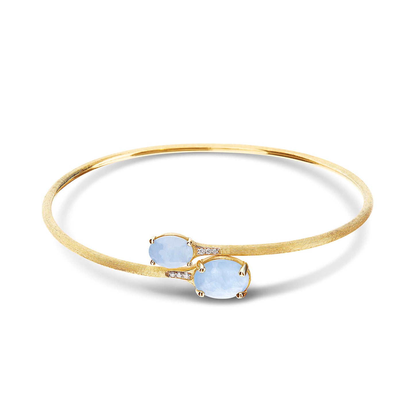 Ipanema Armreif, Gelbgold • Aquamarin • Diamant von Nanis (BS6-596)
