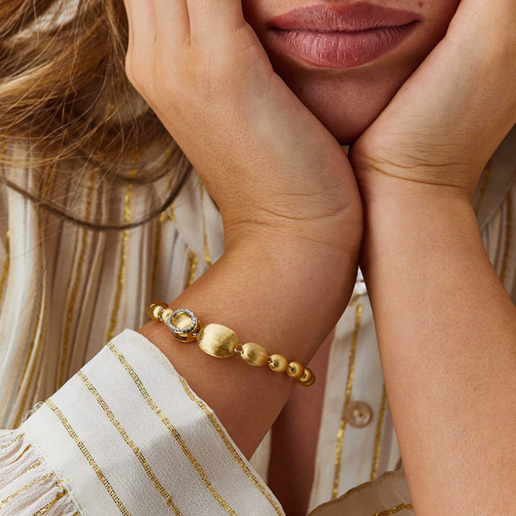 Nanis Ivy Armband (BS12-538) aus Gelbgold mit Diamant