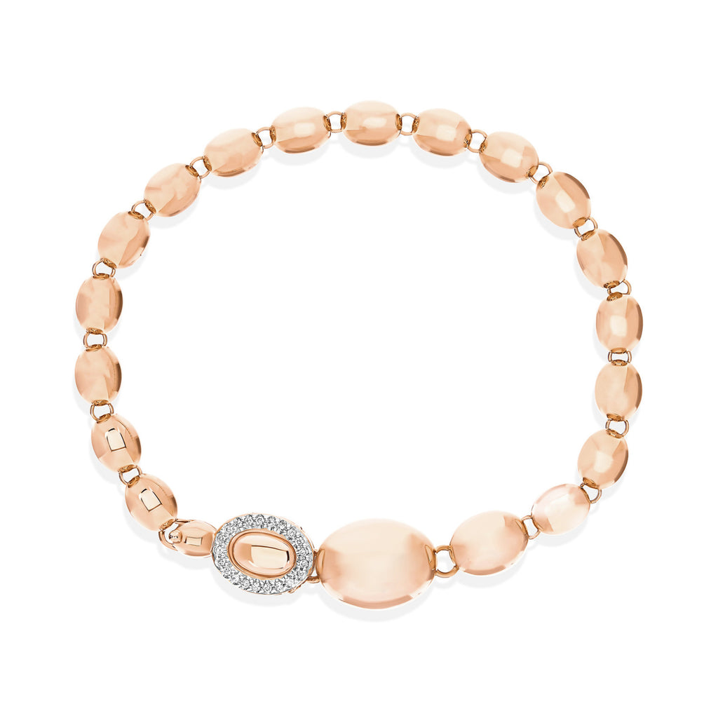 Nanis Ivy Armband - BS12-538_rose (rose) aus Roségold mit Diamant