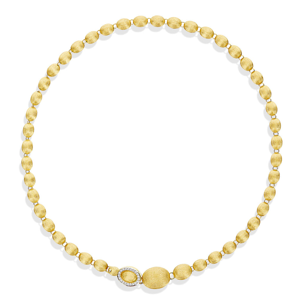 Nanis Ivy Collier (CS44-538) aus Gelbgold mit Diamant