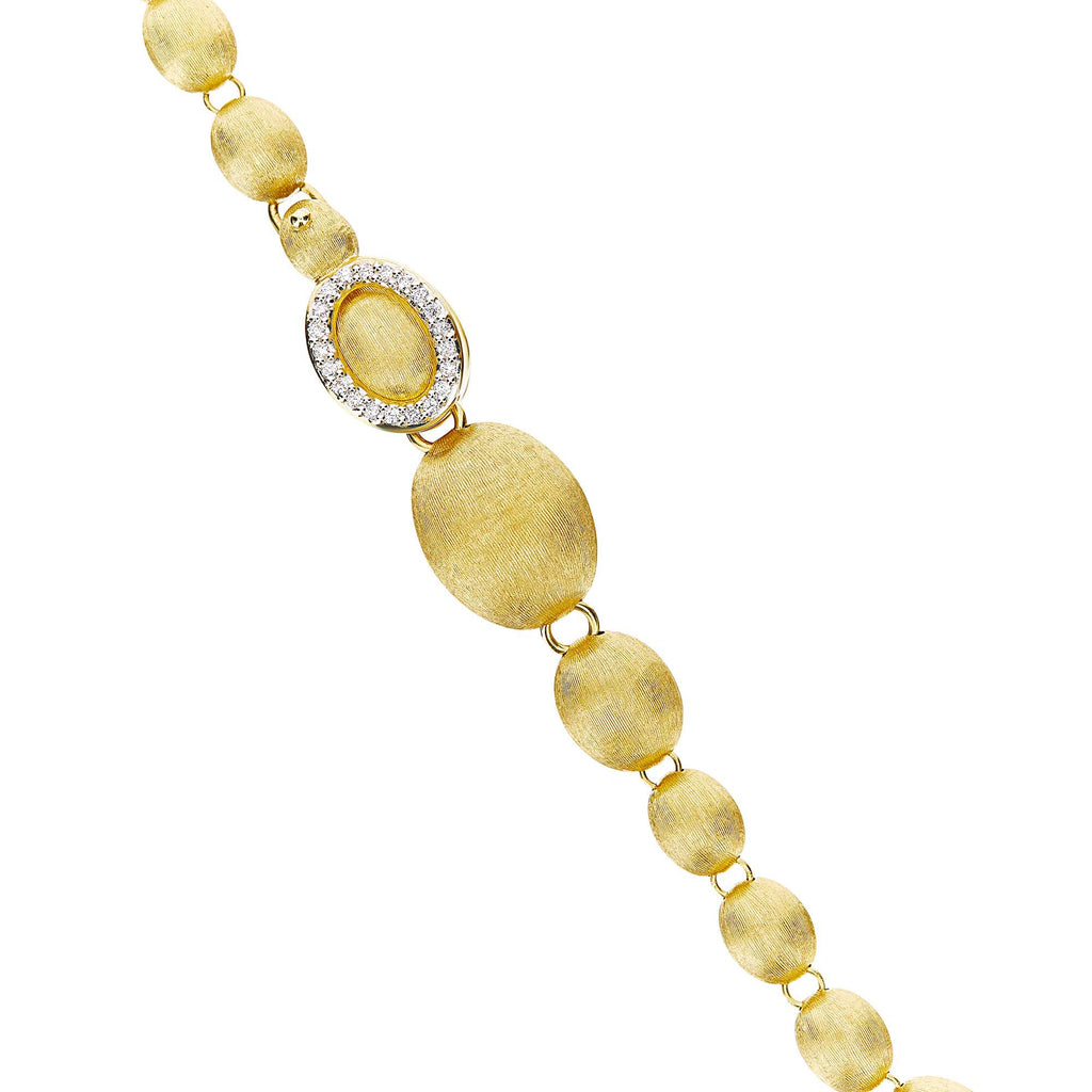Nanis Ivy Collier (CS44-538) aus Gelbgold mit Diamant
