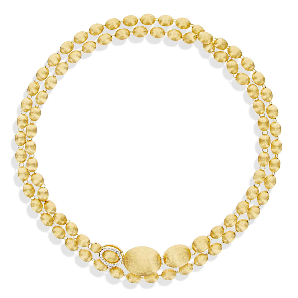Nanis Ivy Halskette (CS34-538) aus Gelbgold mit Diamant