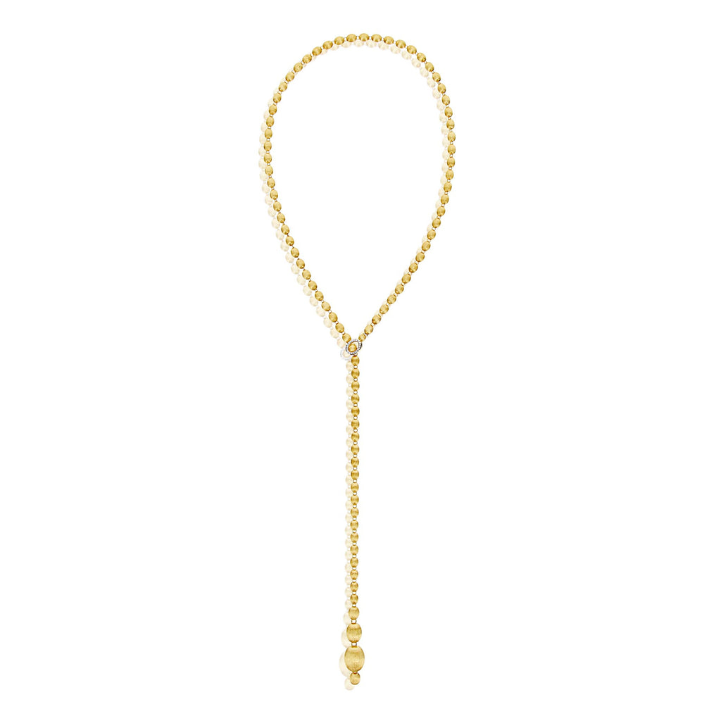 Nanis Ivy Halskette (CS34-538) aus Gelbgold mit Diamant