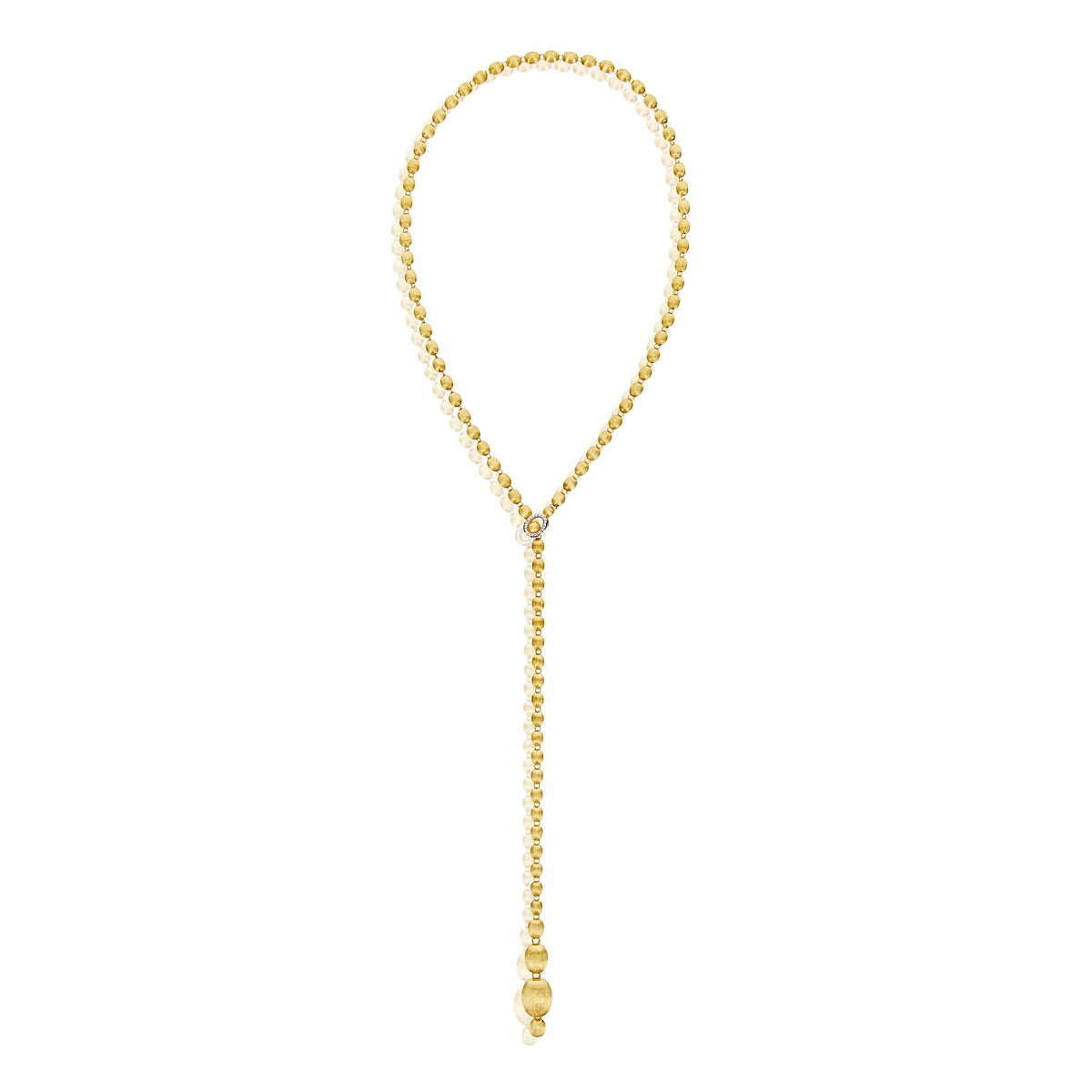 Nanis Ivy Halskette (CS34-538) aus Gelbgold mit Diamant