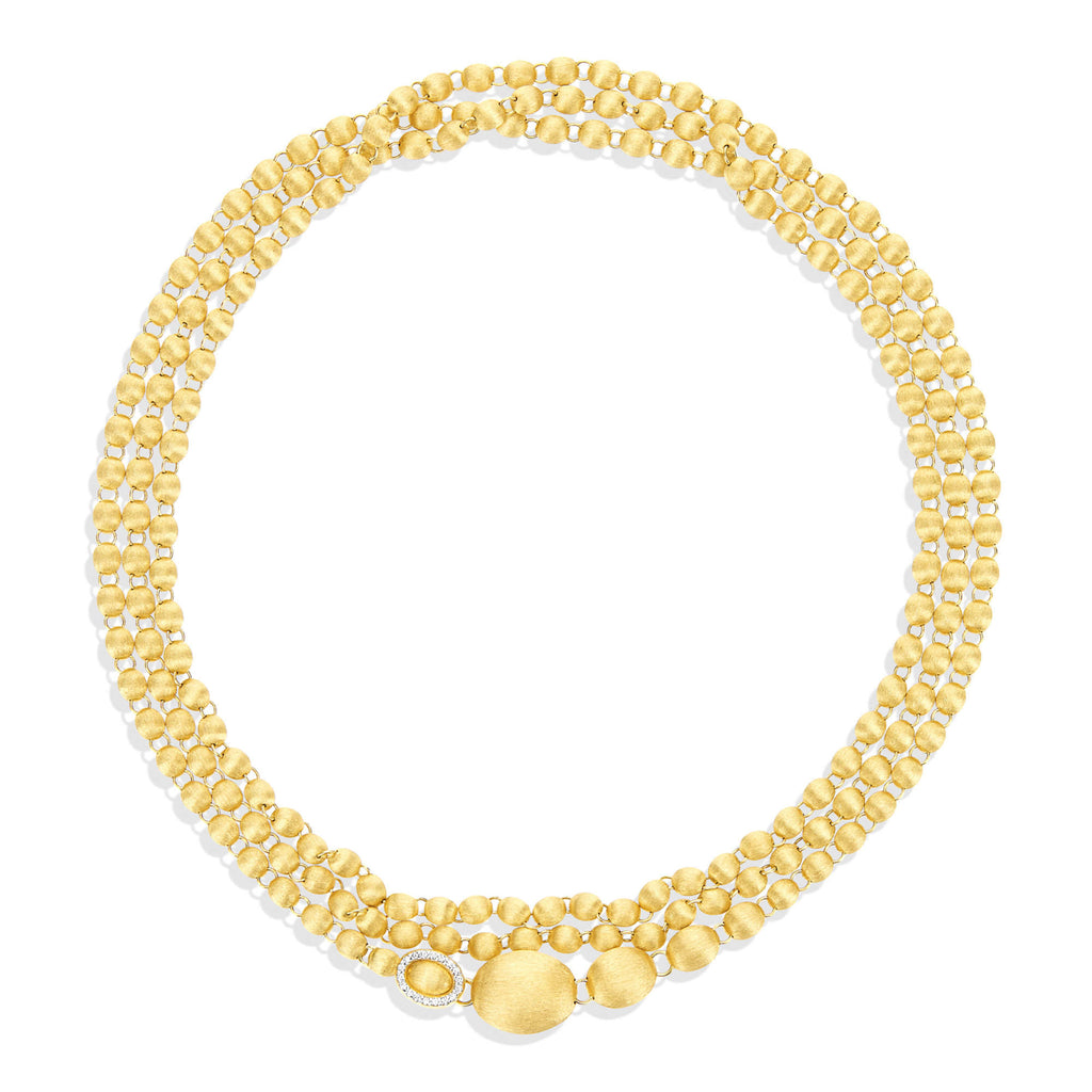Nanis Ivy Halskette (CS37-538) aus Gelbgold mit Diamant