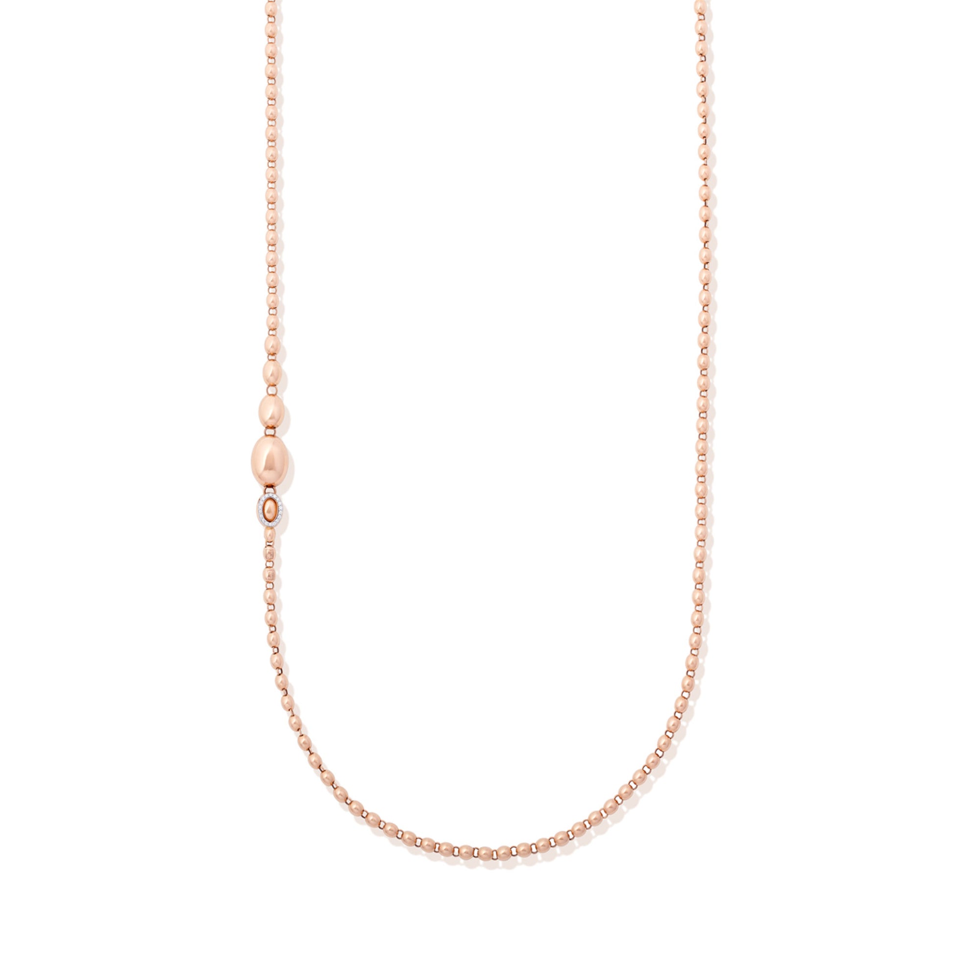Nanis Ivy Halskette - CS37-538_rose (rose) aus Roségold mit Diamant