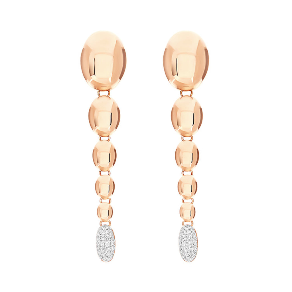 Nanis Ivy Ohrhänger - OS21-538_rose (rose) aus Roségold mit Diamant