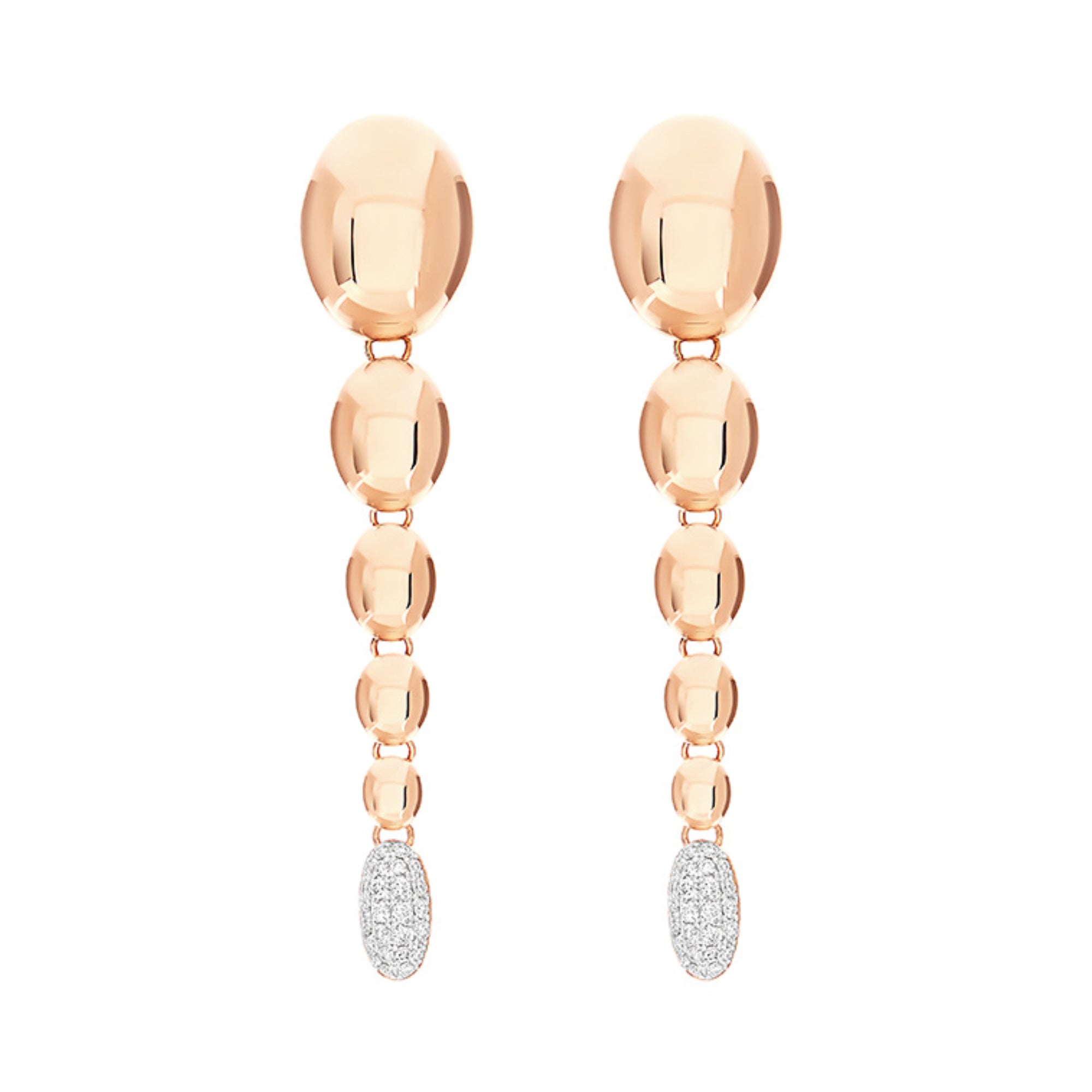 Nanis Ivy Ohrhänger - OS21-538_rose (rose) aus Roségold mit Diamant