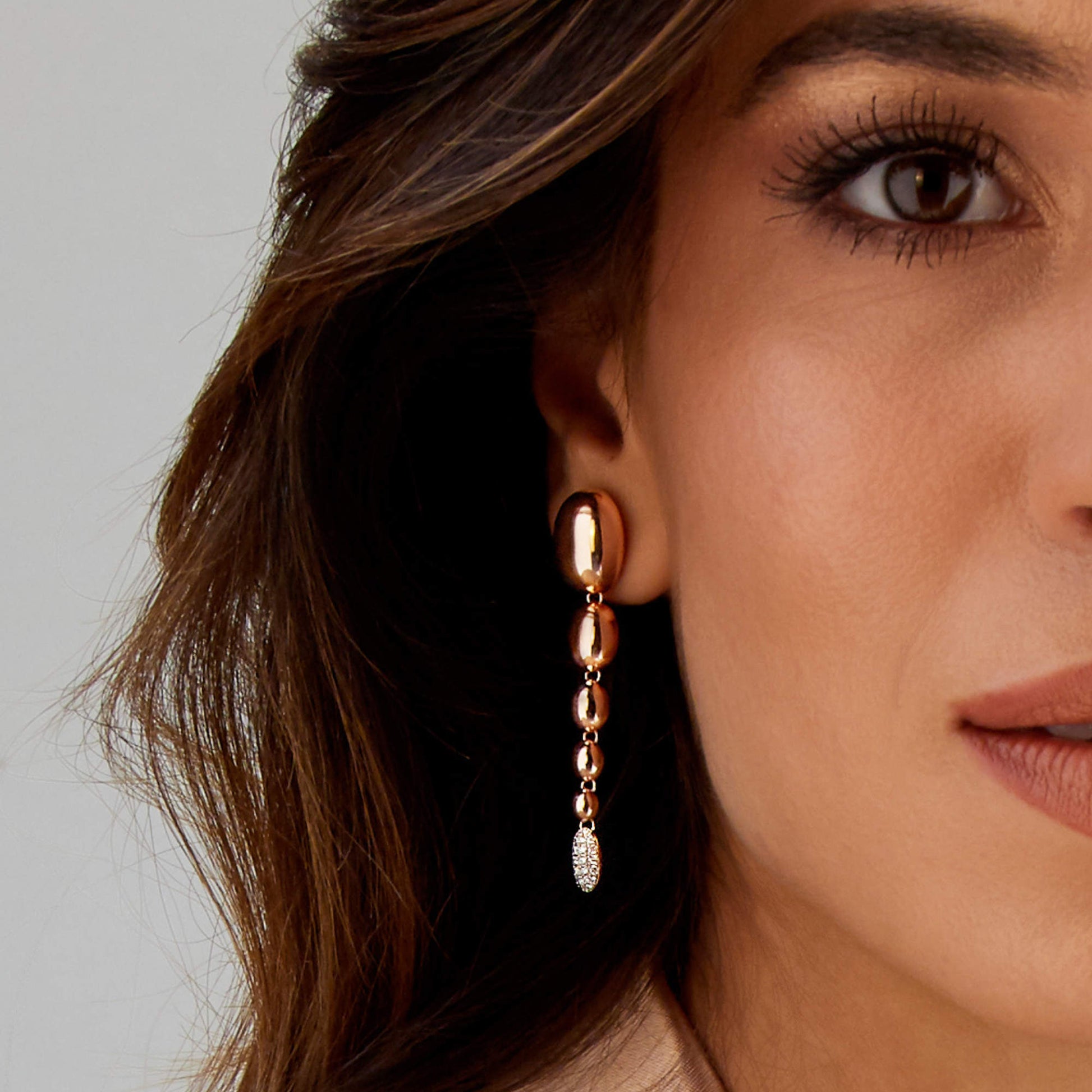 Ivy Ohrhänger, Roségold • Diamant von Nanis (OS21-538_rose)