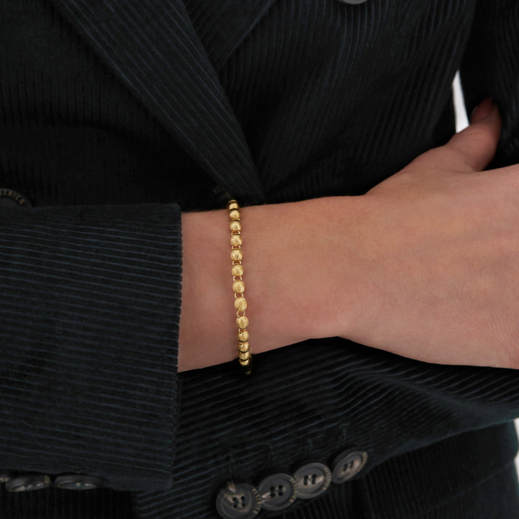 Nanis Ivy Slim Armband (BS14-538) aus Gelbgold mit Diamant