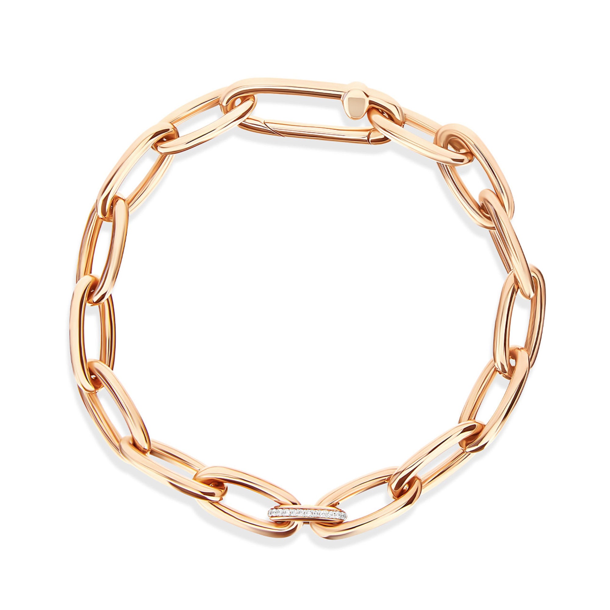 Nanis Libera Armband - BS3-602_rose (rose) aus Roségold mit Diamant