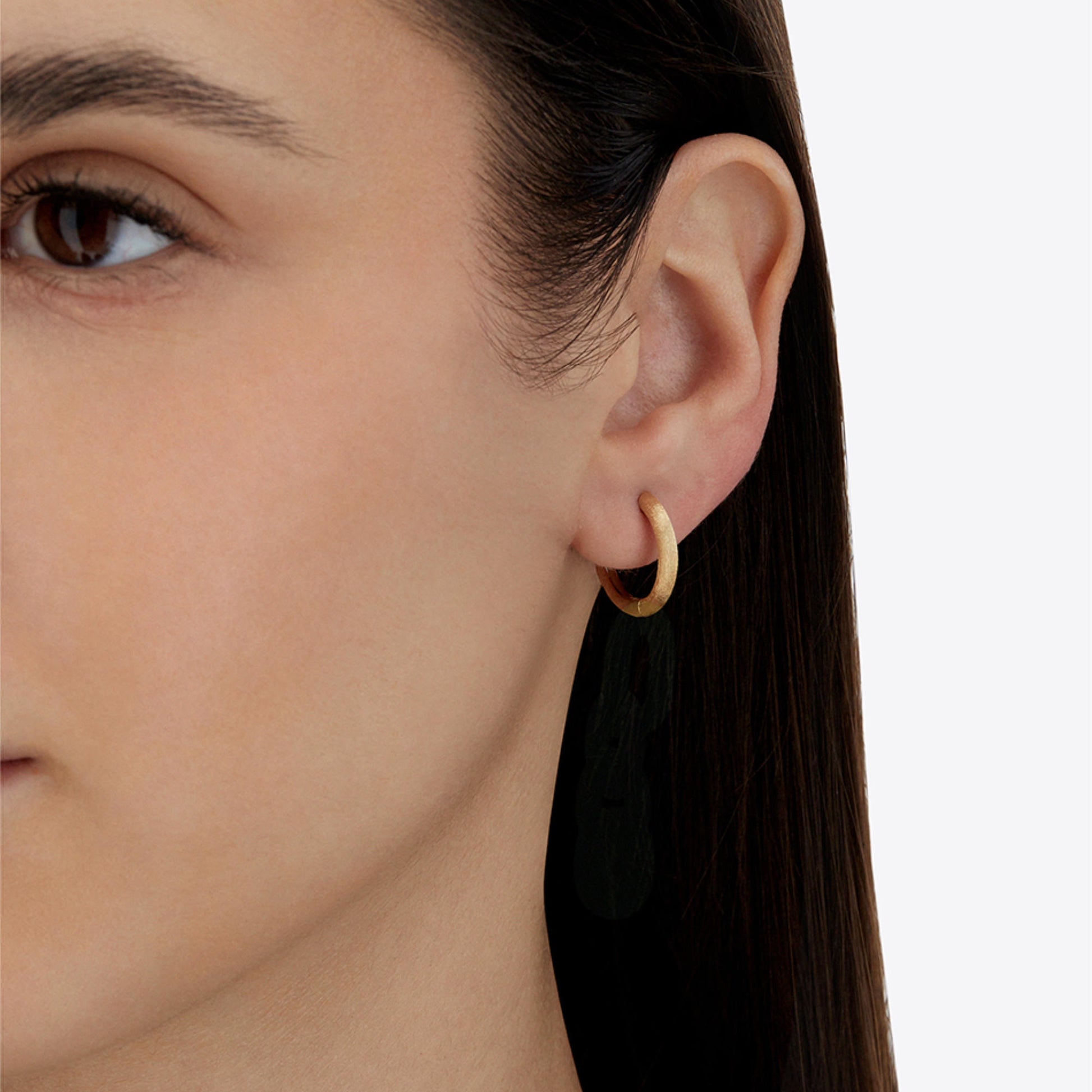 Libera Creolen, Gelbgold von Nanis (OA5-602)