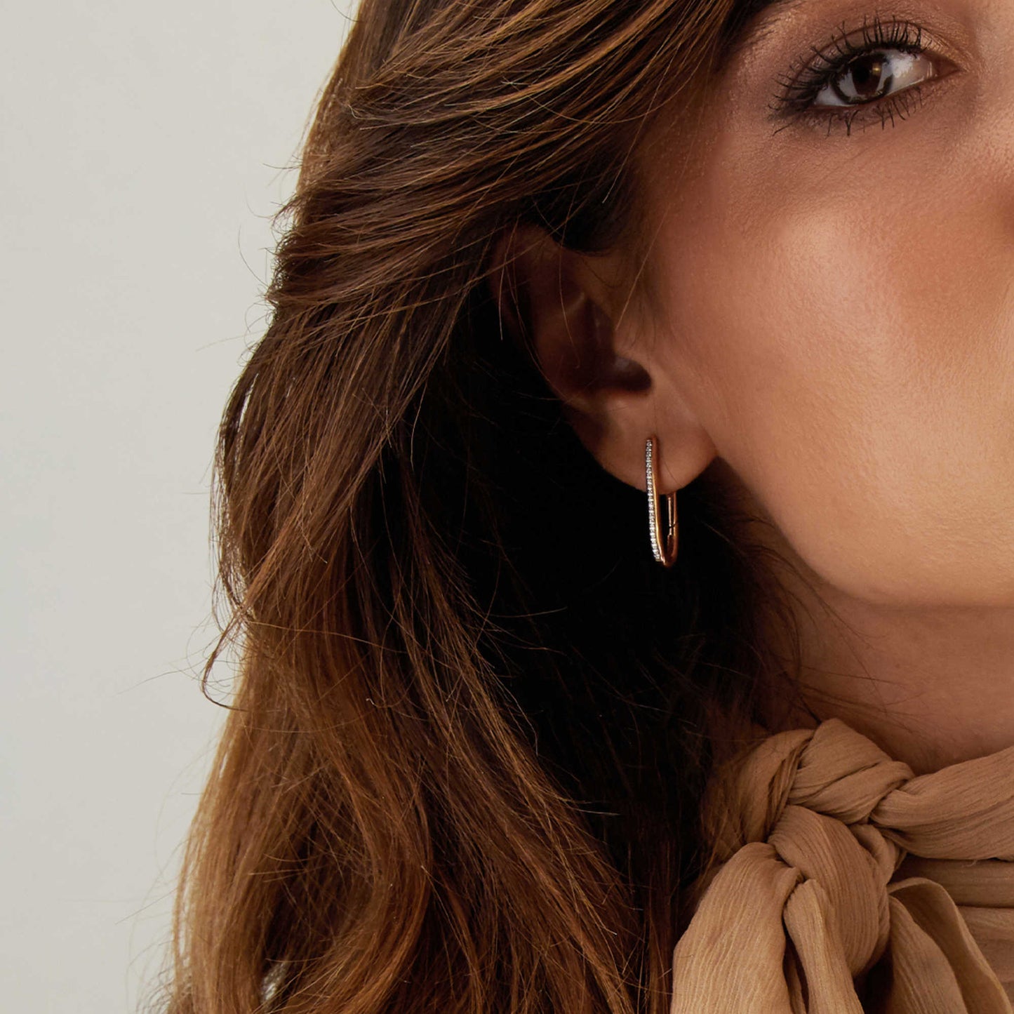 Libera Creolen, Roségold • Diamant von Nanis (OS2-602_rose)