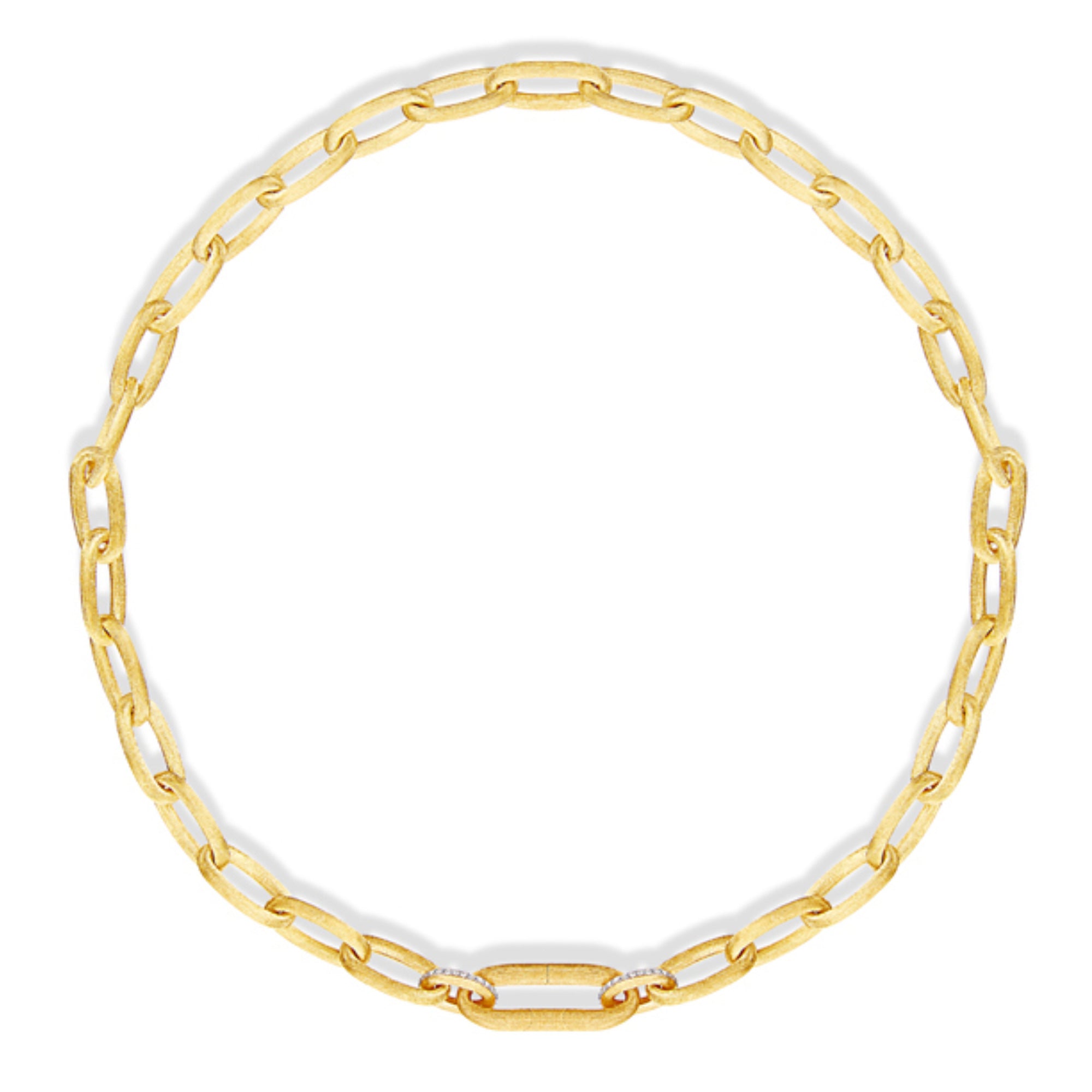 Nanis Libera Halskette (CS2-602) aus Gelbgold mit Diamant