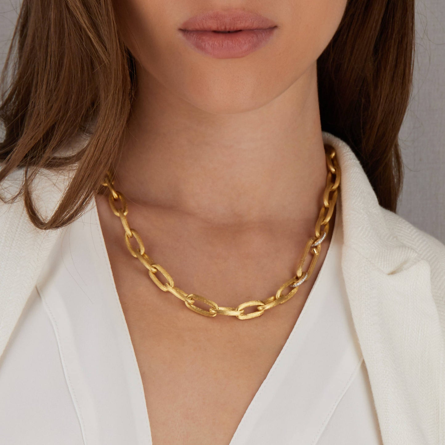 Libera Halskette, Gelbgold • Diamant von Nanis (CS2-602)