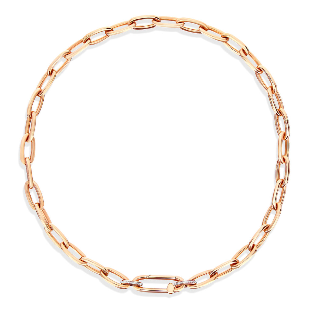 Nanis Libera Halskette - CS2-602_rose (rose) aus Roségold mit Diamant