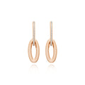 Nanis Libera Icon Ohrringe - OS3-604_rose (rose) aus Roségold mit Diamant