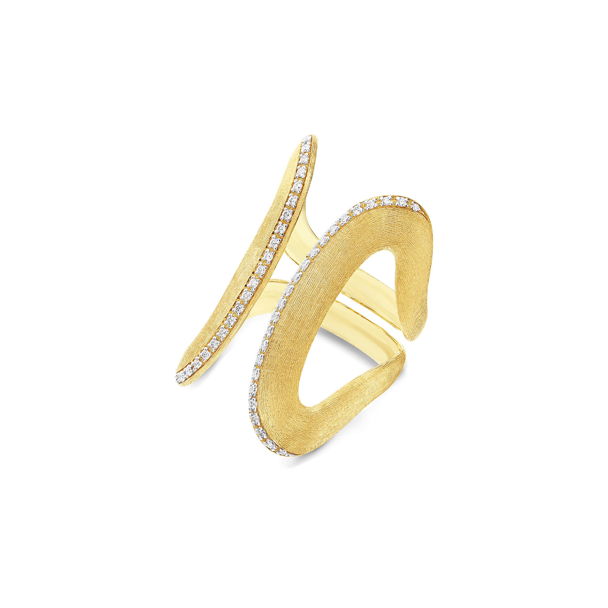 Nanis Libera Icon Ring (AS3-604) aus Gelbgold mit Diamant
