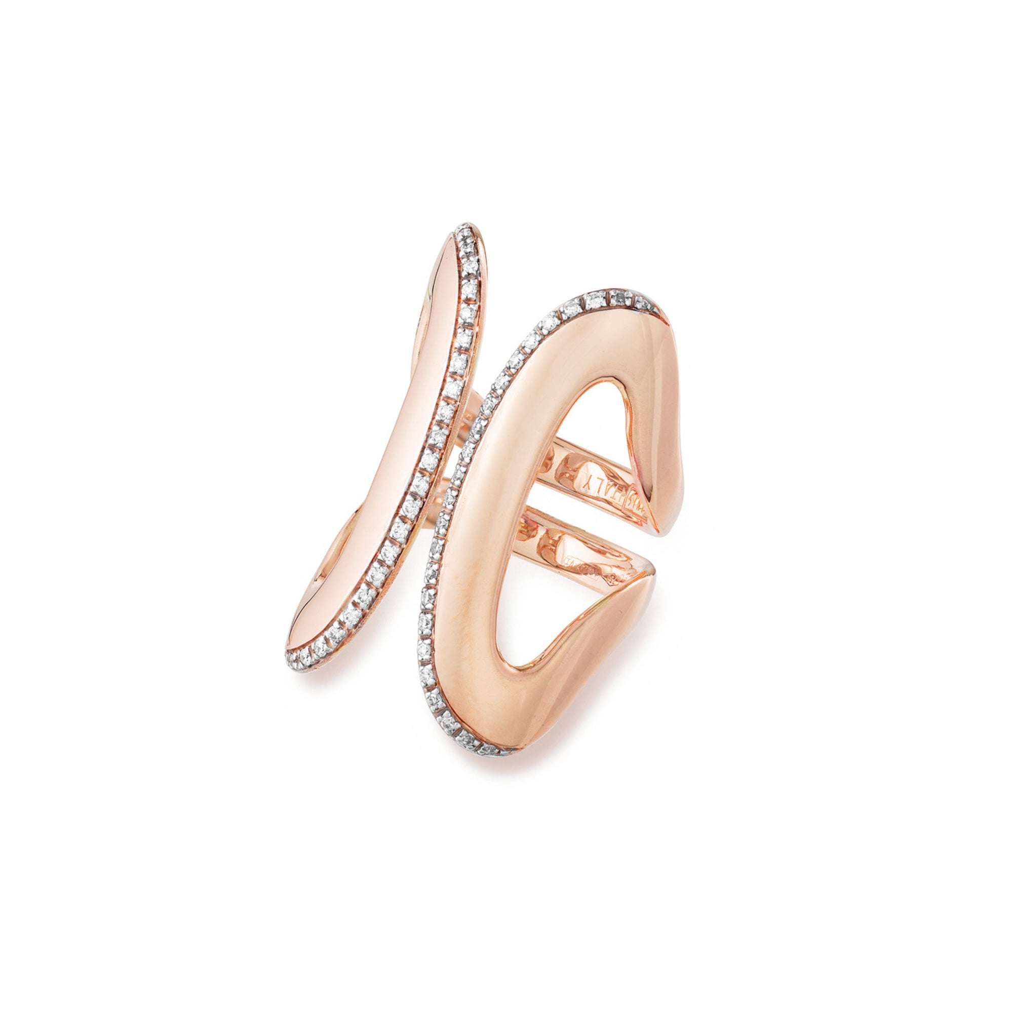 Nanis Libera Icon Ring - AS3-604_rose (rose) aus Roségold mit Diamant