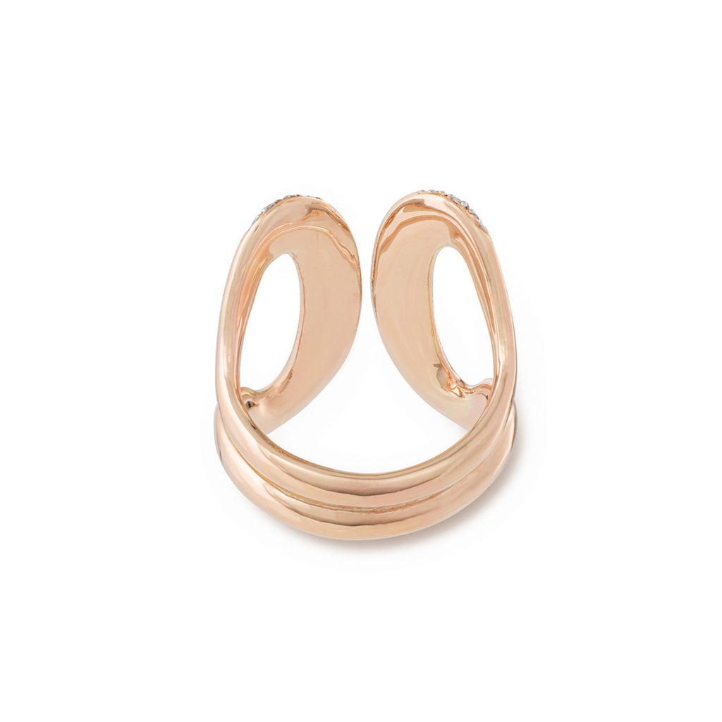 Nanis Libera Icon Ring - AS3-604_rose (rose) aus Roségold mit Diamant