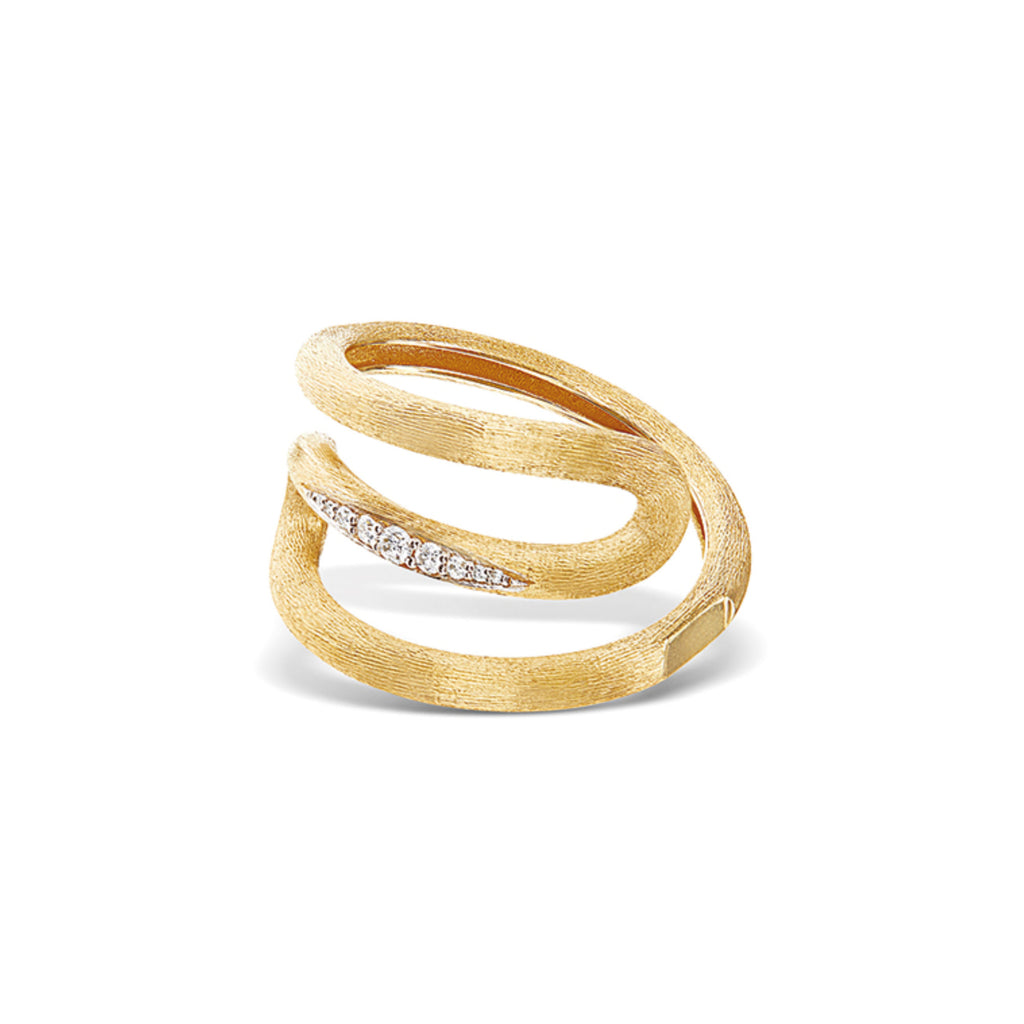 Nanis Libera Ring (AS2-602) aus Gelbgold mit Diamant