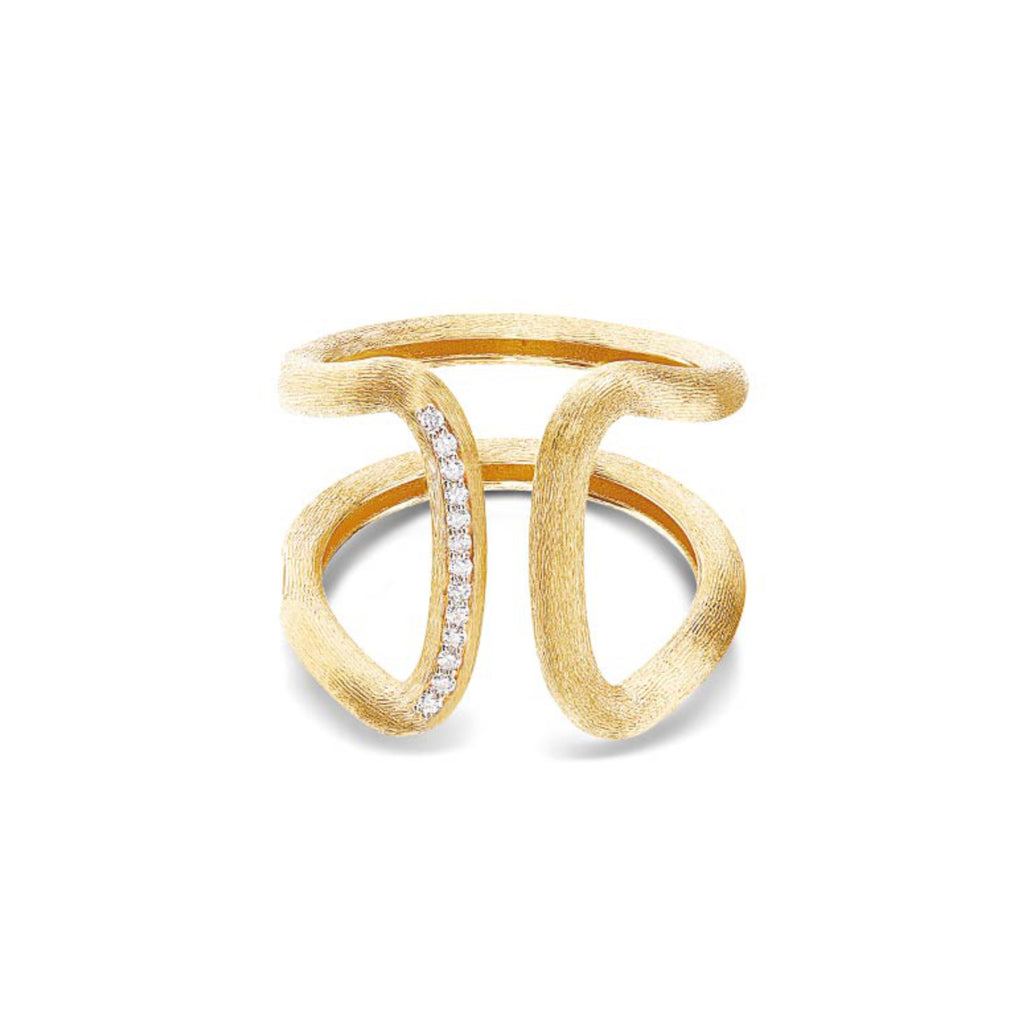 Nanis Libera Ring (AS5-602) aus Gelbgold mit Diamant