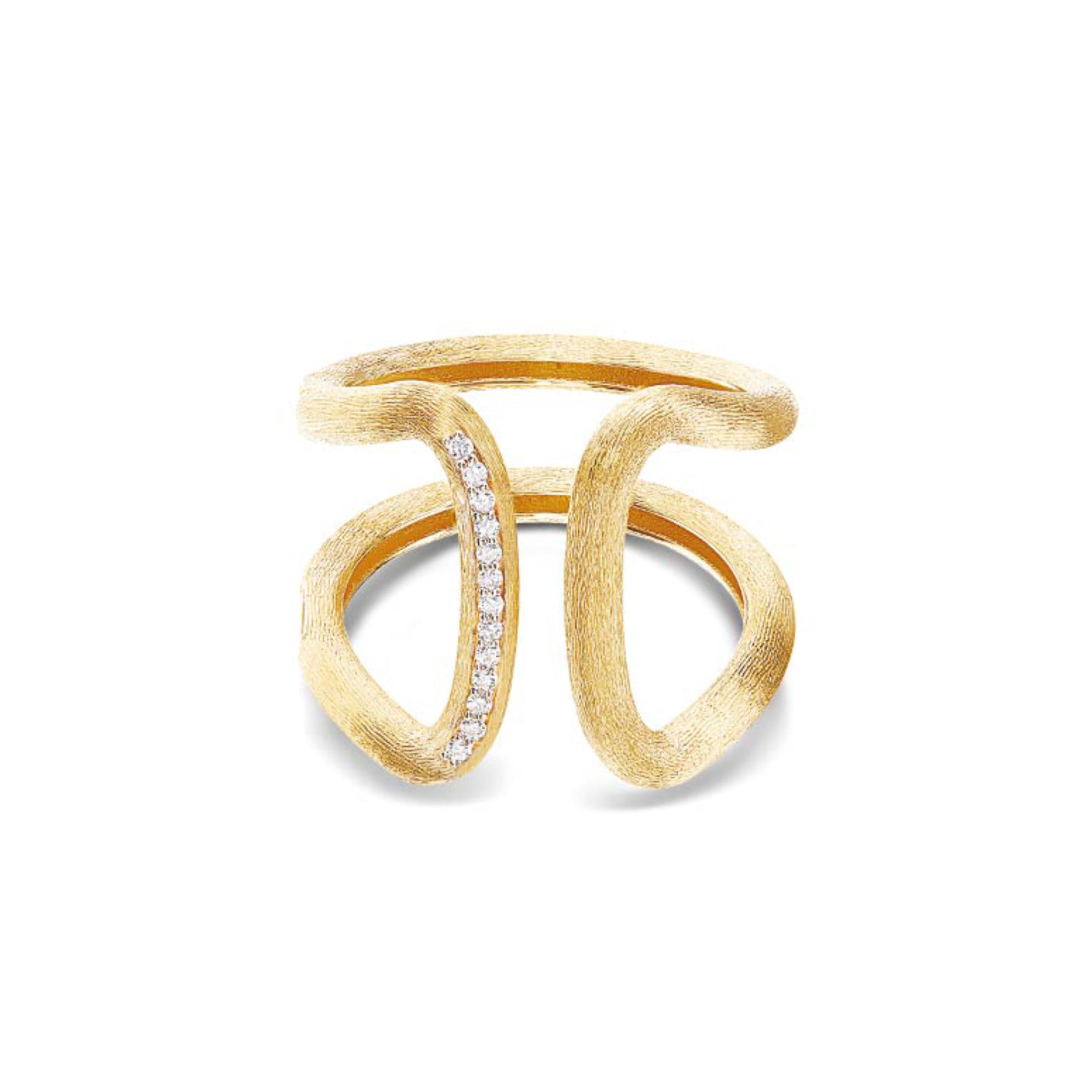 Nanis Libera Ring (AS5-602) aus Gelbgold mit Diamant
